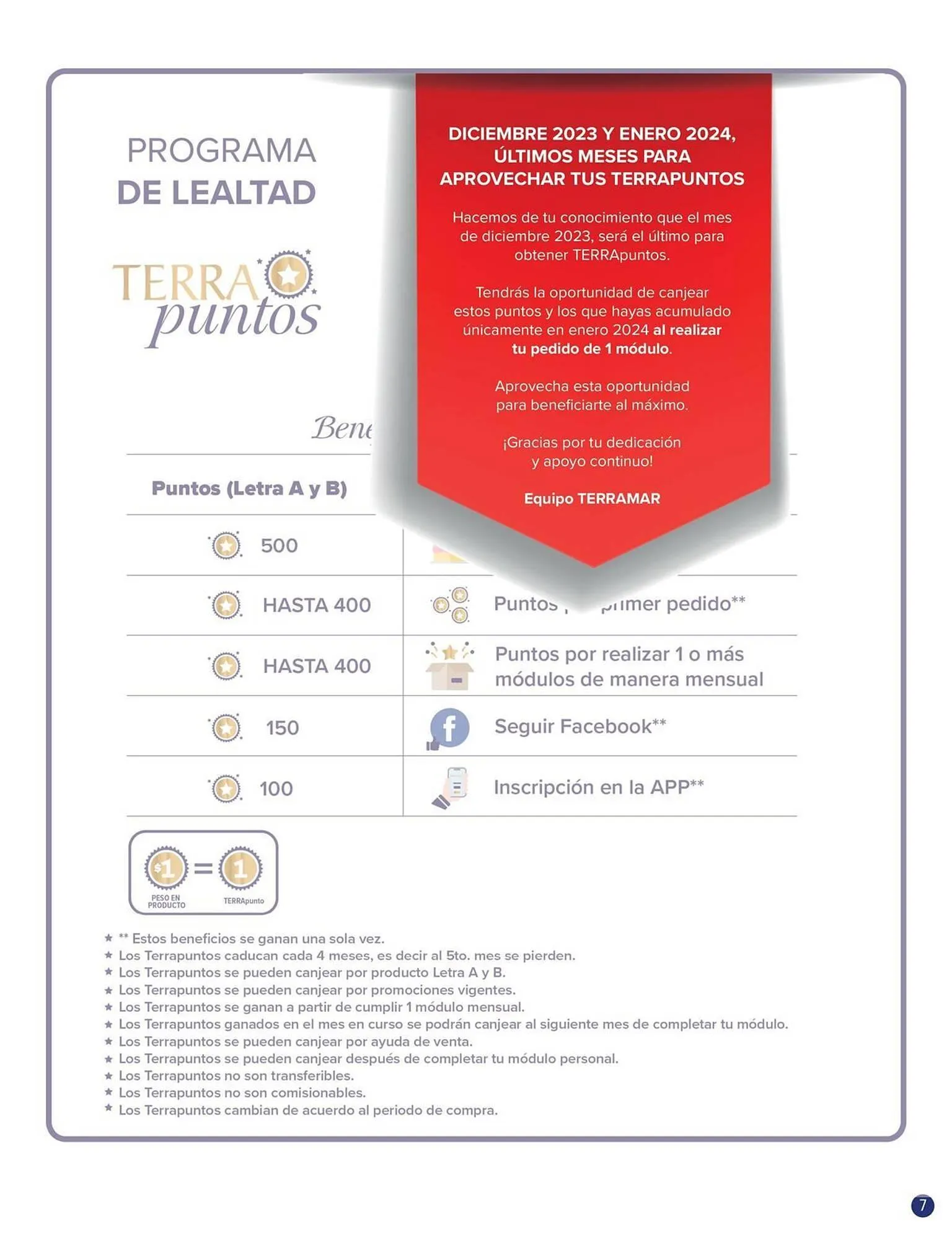 Catálogo de Catálogo Terramar Brands 4 de diciembre al 31 de diciembre 2023 - Pagina 7