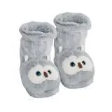 Cozy Home, Pantuflas Fuzzy Modelo Búho para Dama