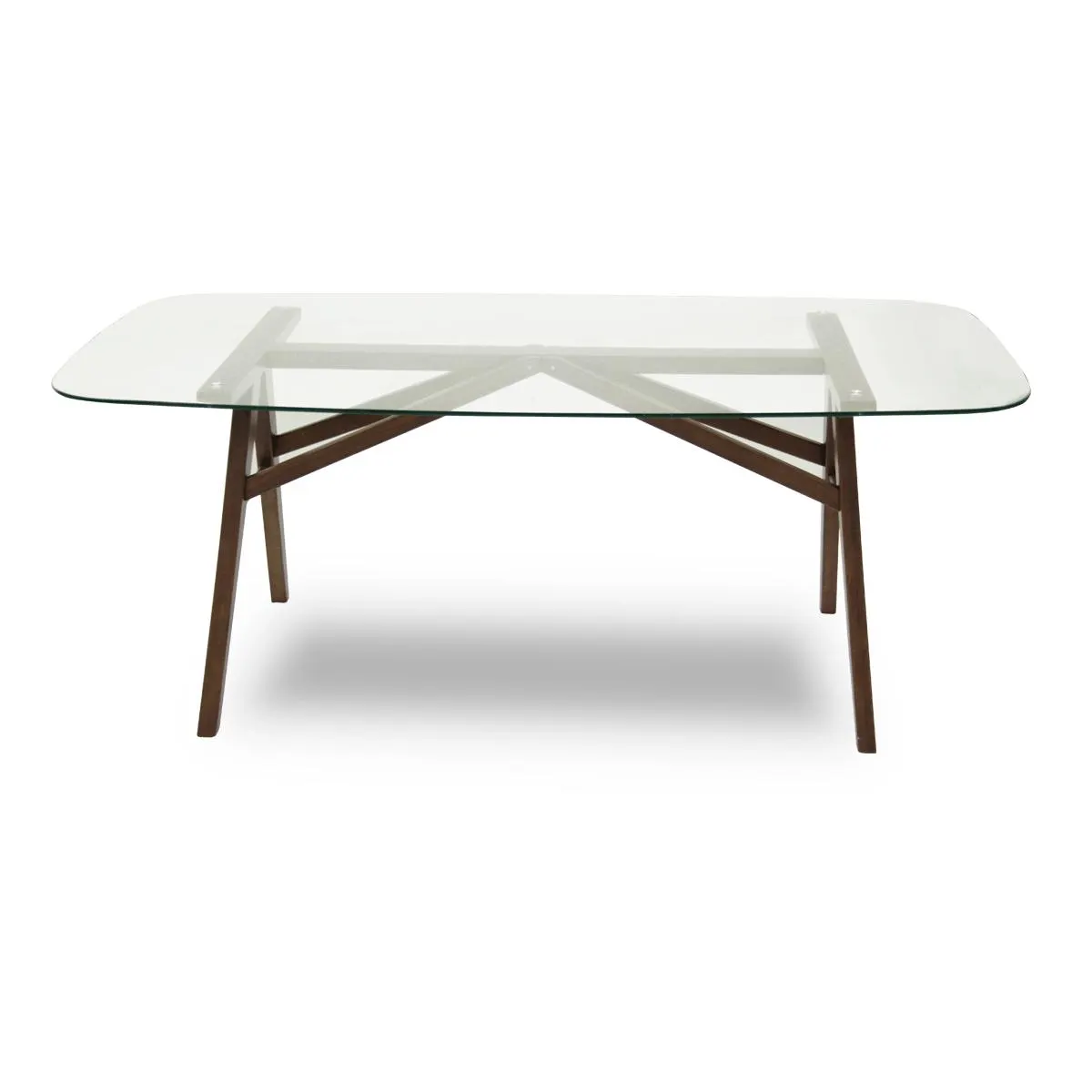 Mesa De Comedor P/6 Nogal Raw