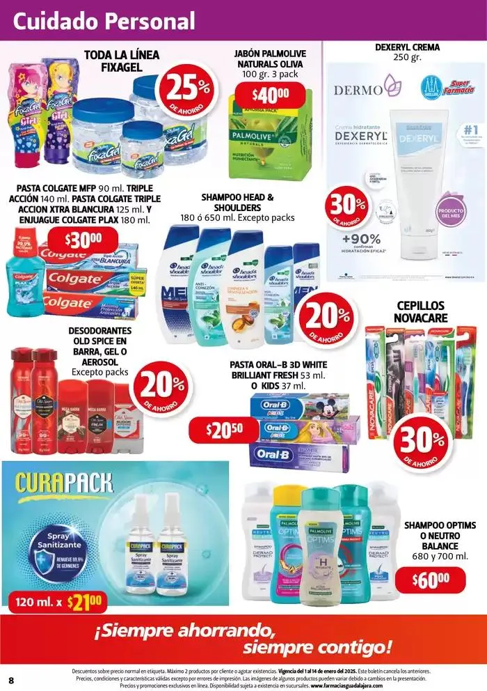 Catálogo de Ofertas especiales para ti 3 de enero al 14 de enero 2025 - Pagina 8