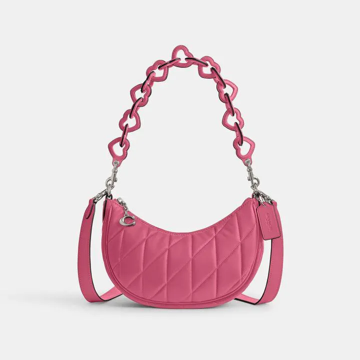 Bolsa Shoulder Bag con Strap de Corazones