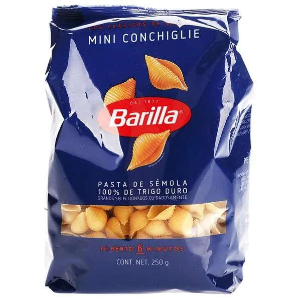 Pasta Barilla mini conchiglie 250 g
