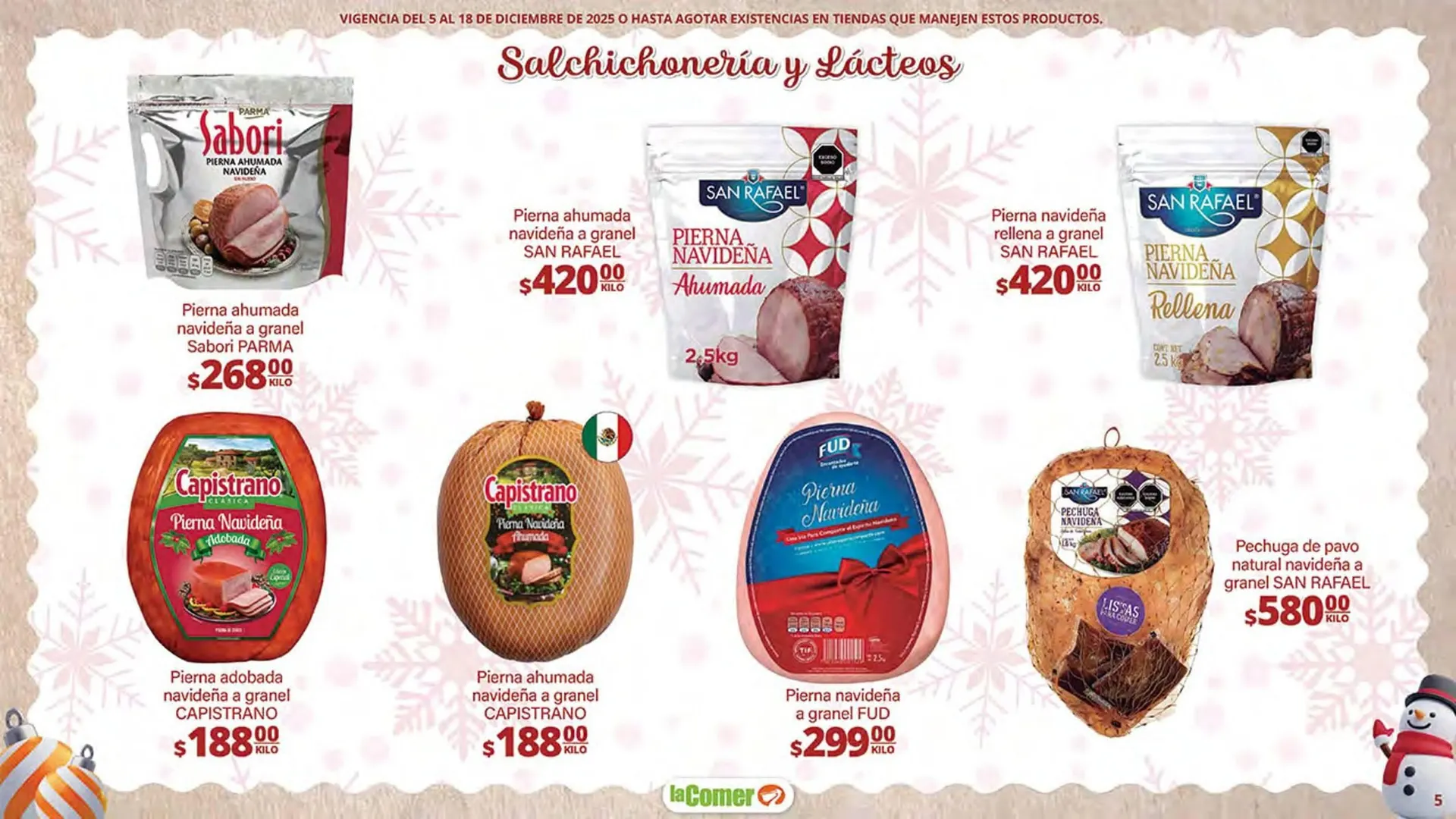 Catálogo de Folleto La Comer 5 de diciembre al 18 de diciembre 2025 - Pagina 5
