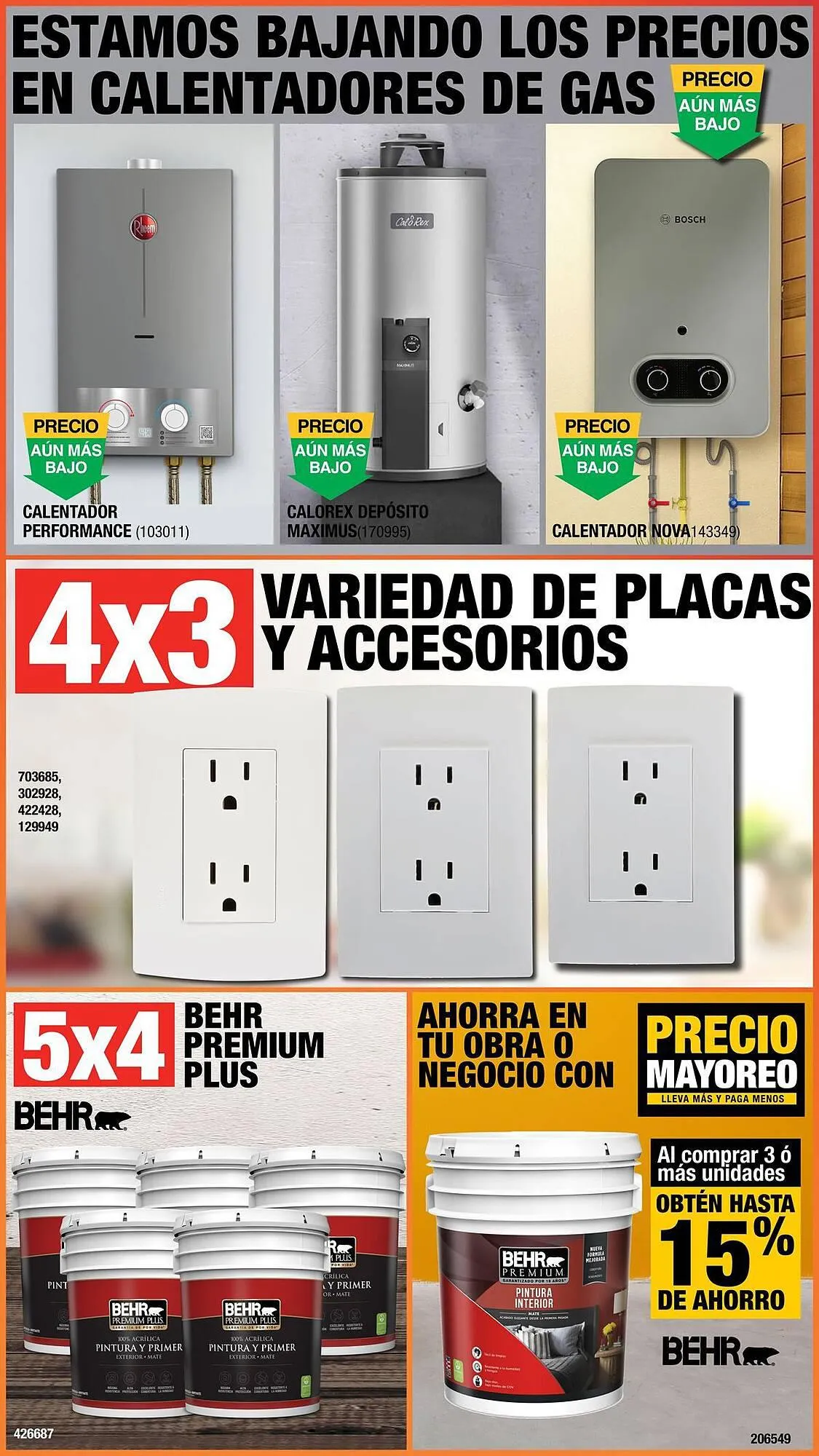 Catálogo de Catálogo The Home Depot 7 de septiembre al 4 de octubre 2023 - Pagina 3