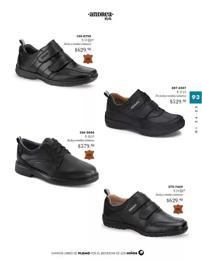 Catálogo de ANDREA - INFANTIL 26 de agosto al 25 de enero 2025 - Pagina 176
