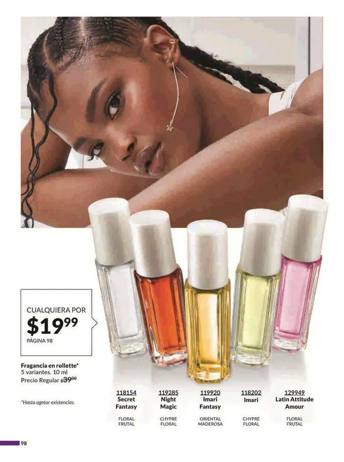 Catálogo de Avon COSMÉTICOS C10 15 de mayo al 19 de junio 2024 - Pagina 98