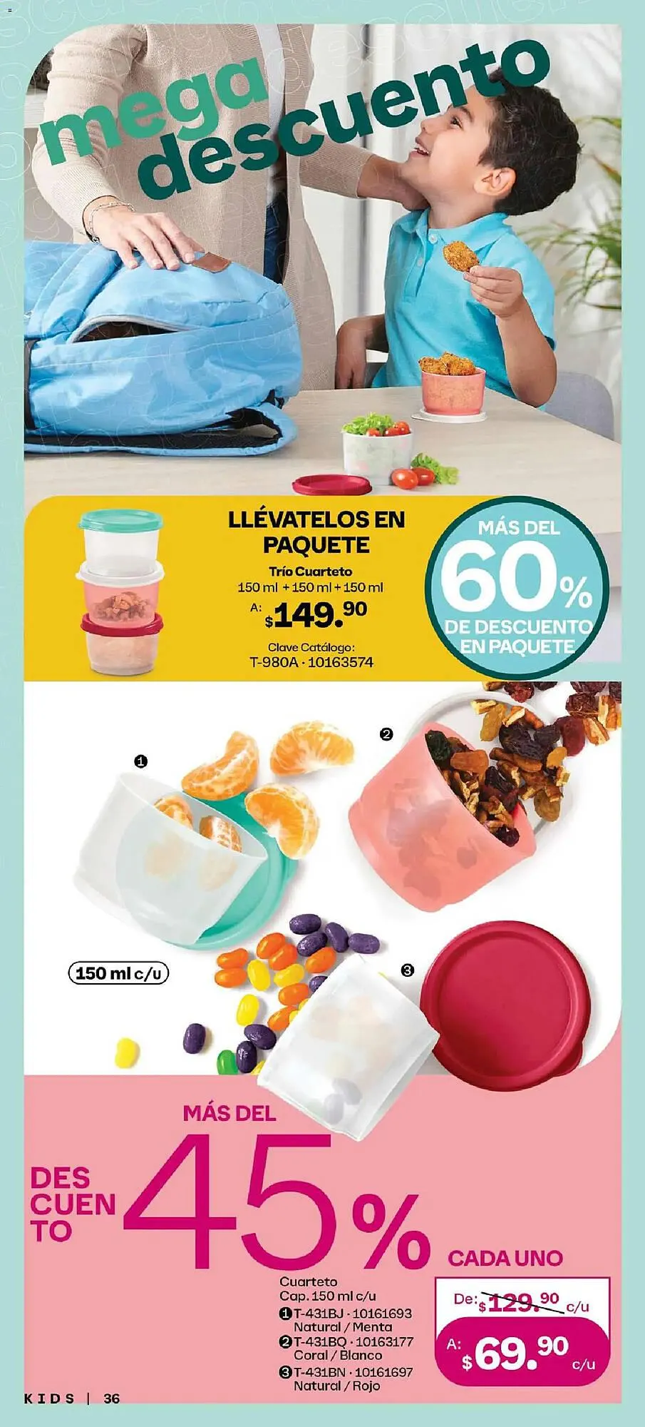 Catálogo de Catálogo Tupperware 26 de enero al 23 de febrero 2026 - Pagina 36