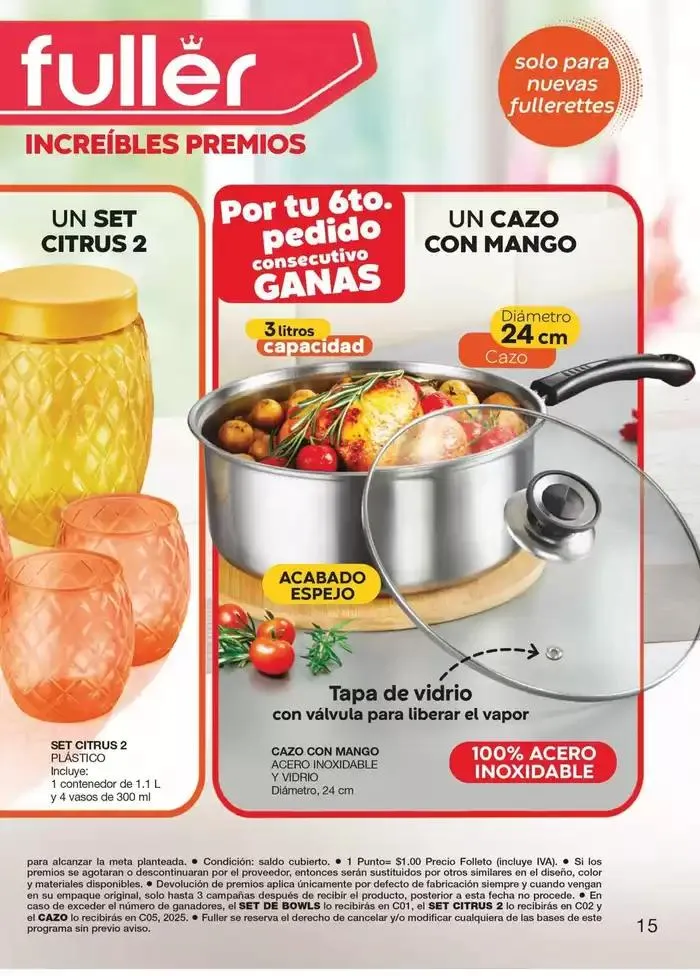 Catálogo de Fuller Revista Gana Más C25 1 de enero al 31 de diciembre 2025 - Pagina 15