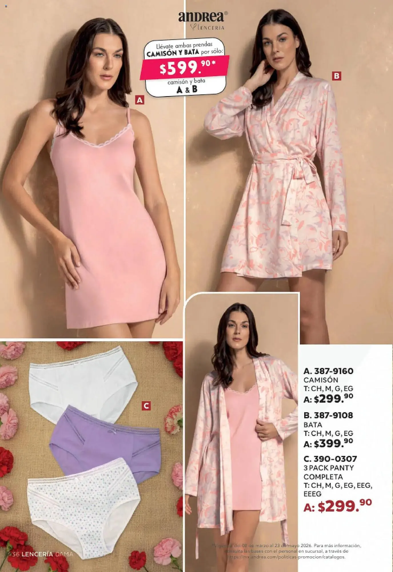 Catálogo de Catálogo Andrea 8 de marzo al 24 de mayo 2026 - Pagina 36