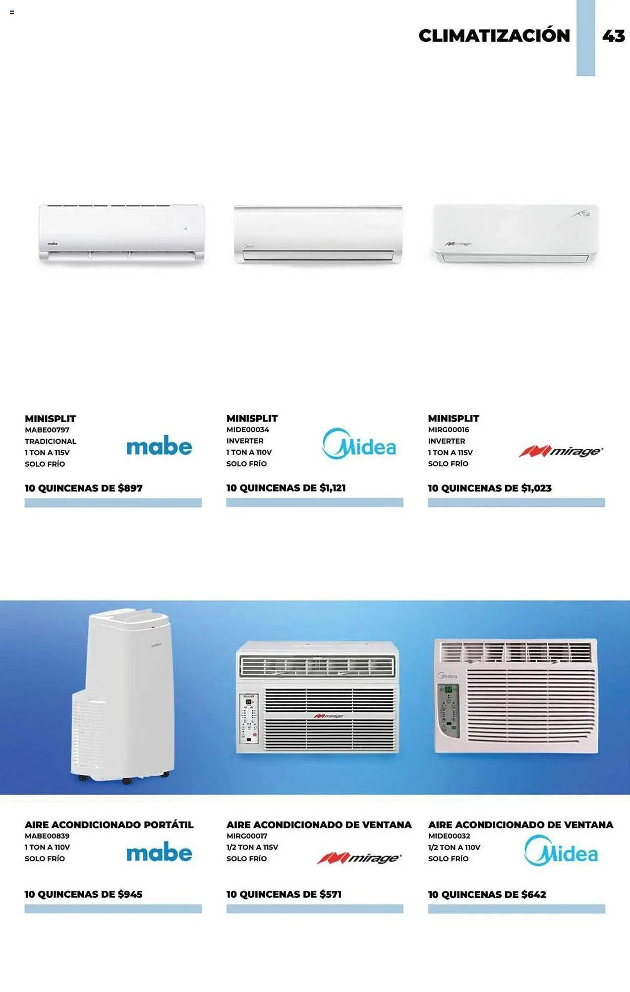 Catálogo de Catálogo Muebles América 30 de mayo al 31 de julio 2024 - Pagina 43