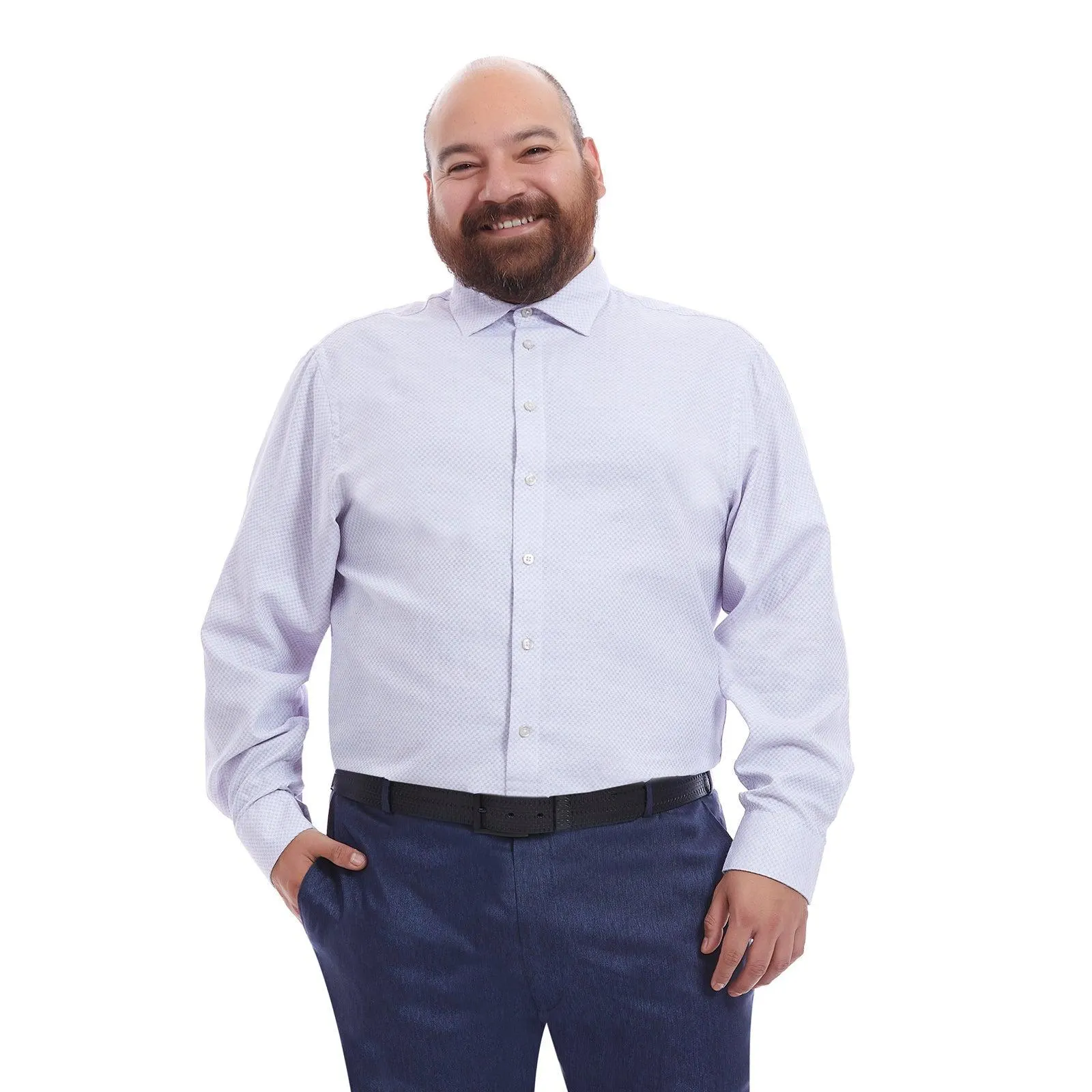 Camisa lisa para hombre | Formal | Tallas extras