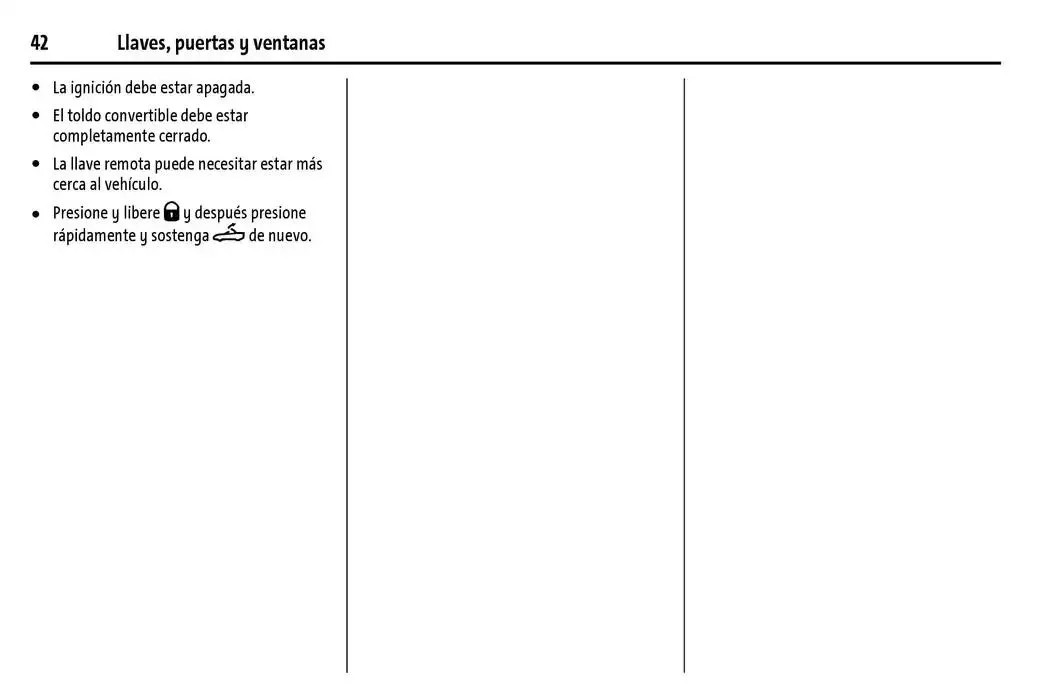 Catálogo de Chevrolet Corvette Stingray Manual del propietario 22 de enero al 31 de diciembre 2025 - Pagina 43