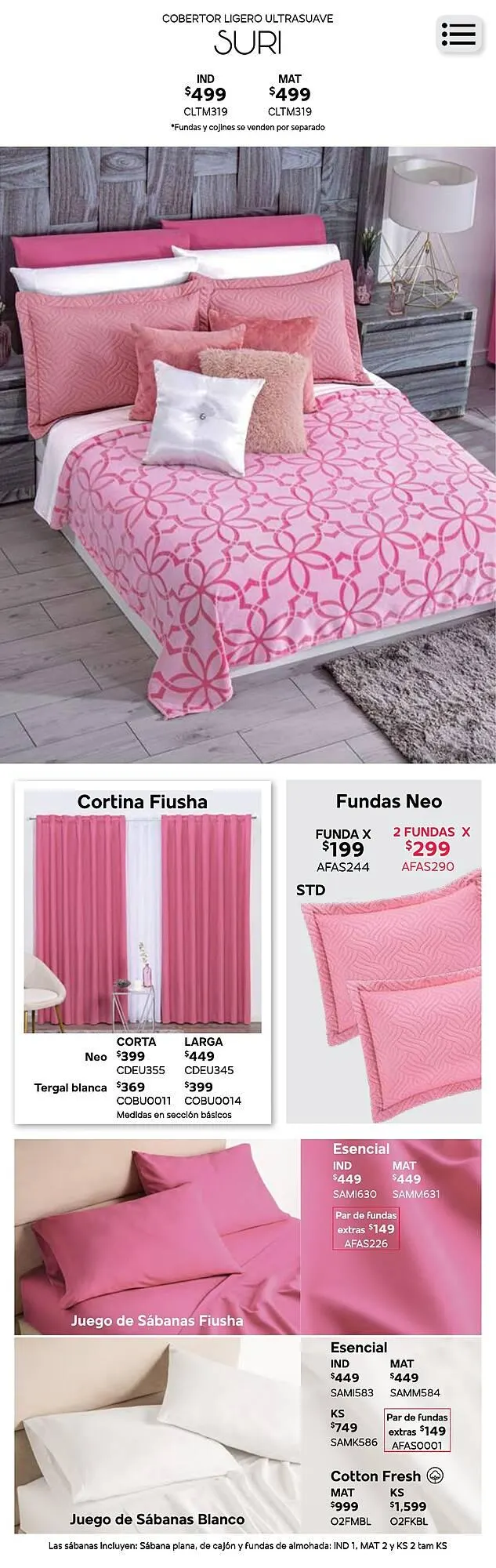 Catálogo de Catálogo Colchas Concord 26 de agosto al 31 de diciembre 2024 - Pagina 347