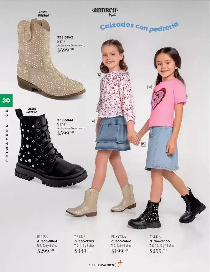 Catálogo de ANDREA | INFANTIL 26 de enero al 24 de mayo 2025 - Pagina 30