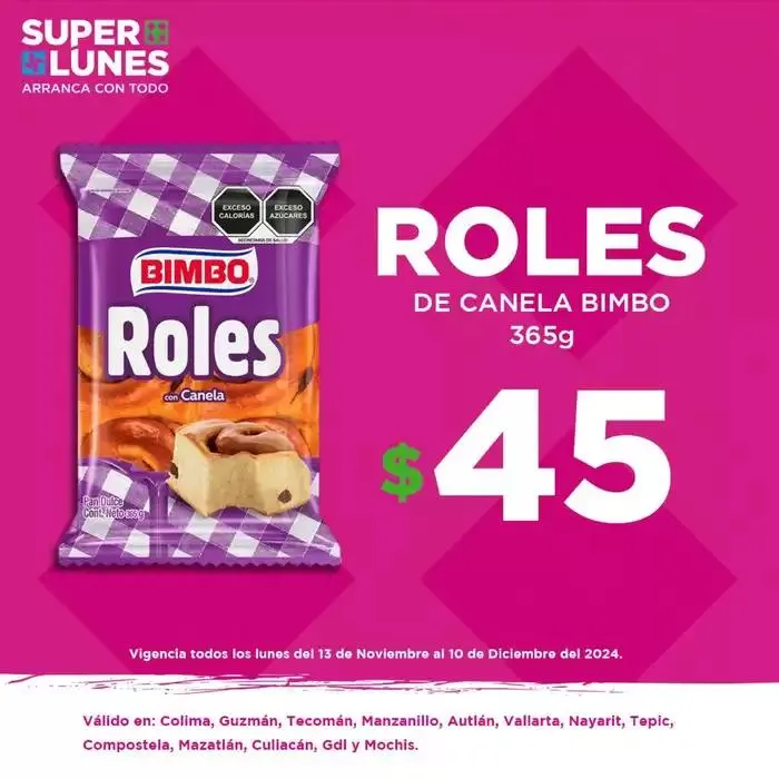 Catálogo de Super Lunes 14 de noviembre al 10 de diciembre 2024 - Pagina 1