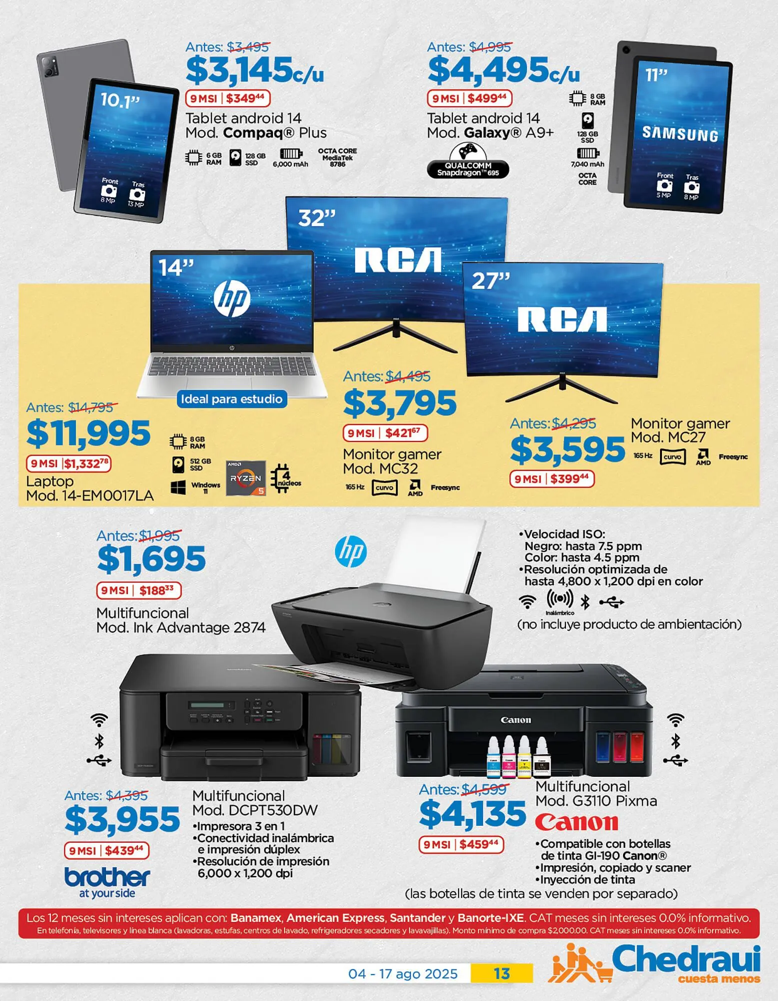 Catálogo de Catálogo Chedraui 4 de agosto al 17 de agosto 2025 - Pagina 3