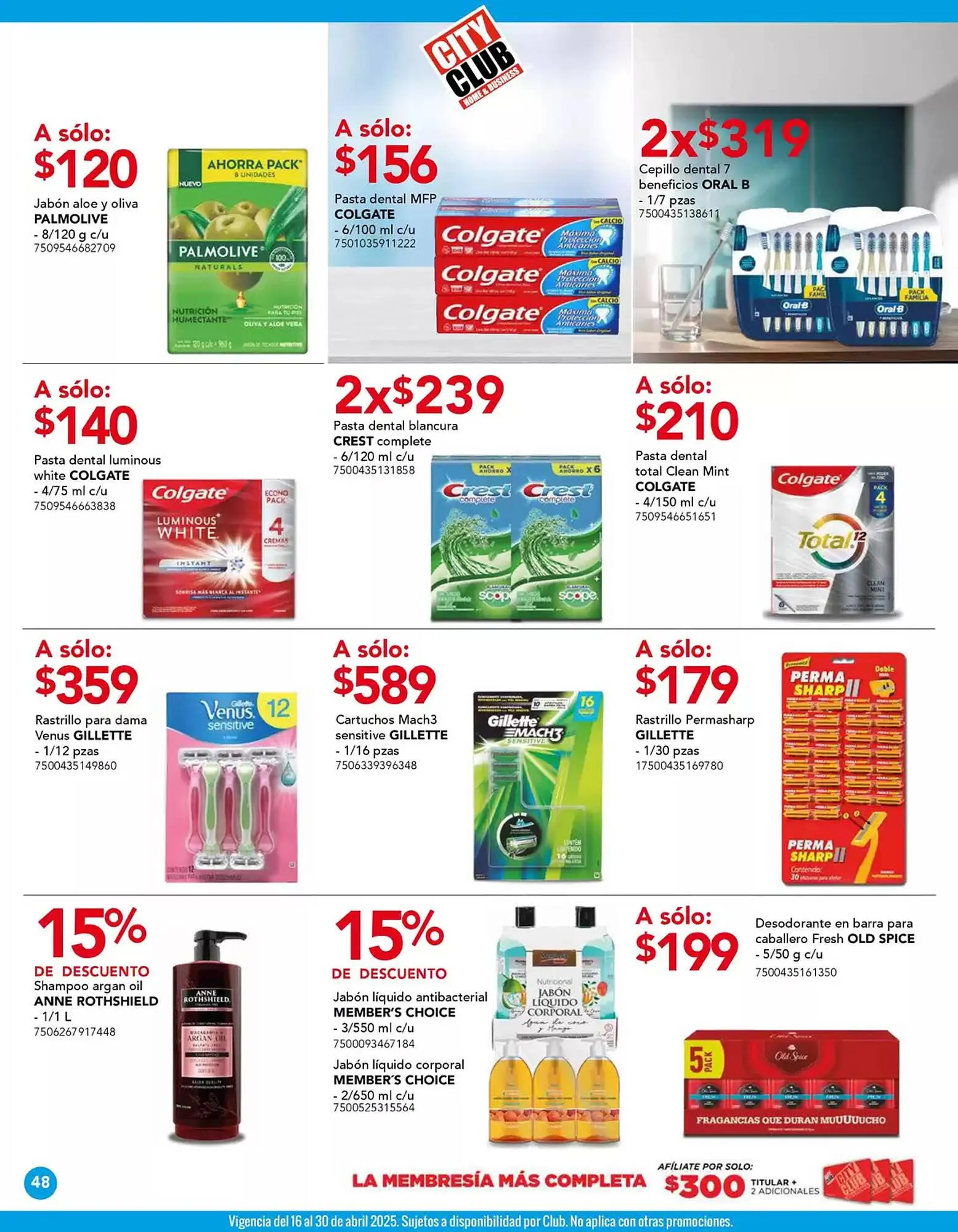 Catálogo de Catálogo City Club 1 de abril al 30 de abril 2025 - Pagina 48