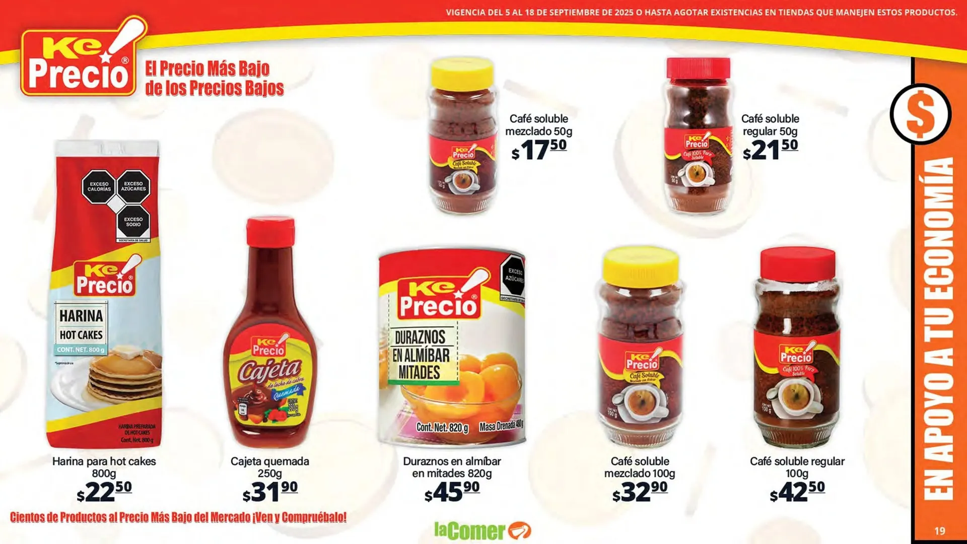 Catálogo de Folleto La Comer 5 de septiembre al 18 de septiembre 2025 - Pagina 19