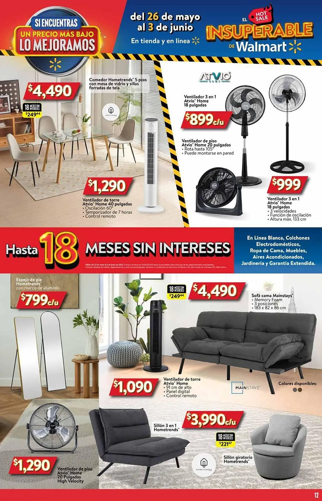 Catálogo de Catálogo Walmart 28 de mayo al 3 de junio 2025 - Pagina 12