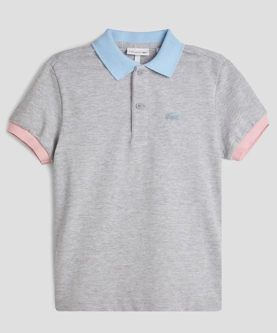 Playera tipo polo manga corta Niño