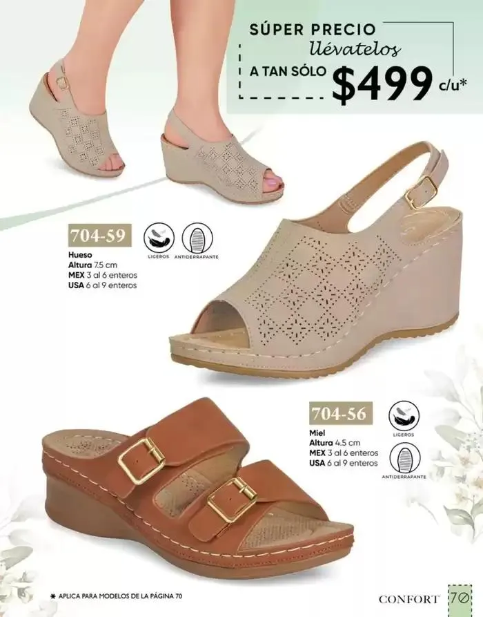 Catálogo de Catálogo Cklass Confort Primavera Verano 2025 México 8 de enero al 30 de junio 2025 - Pagina 68