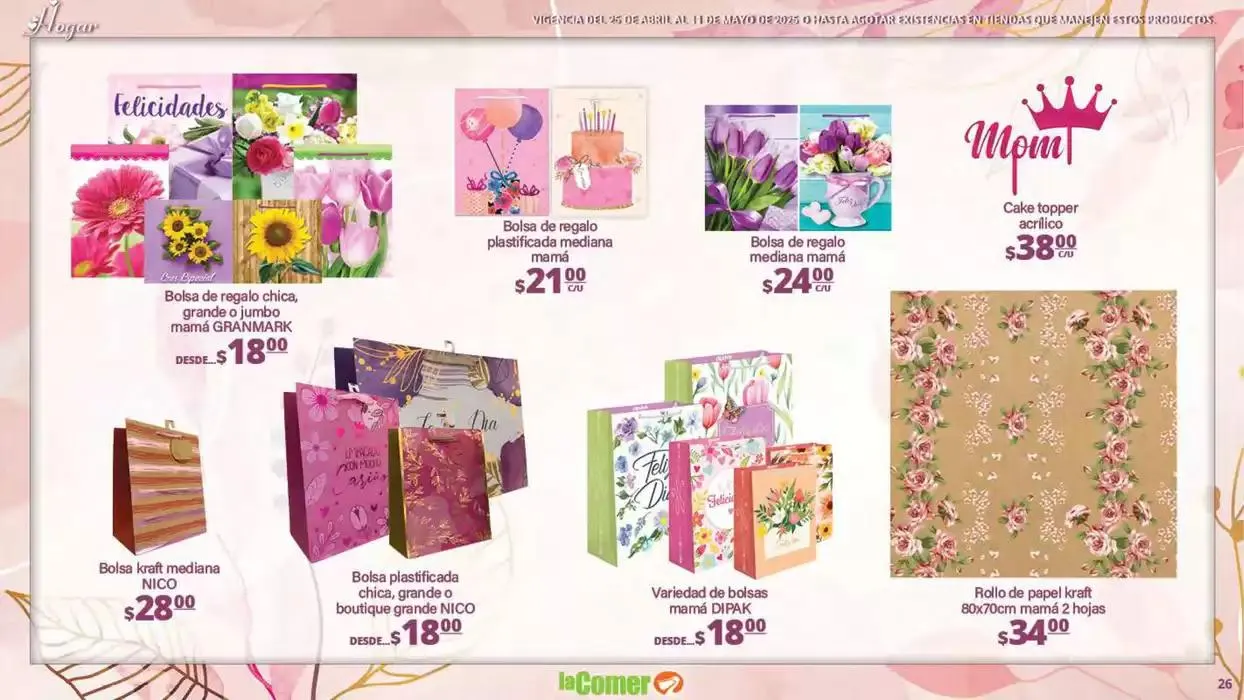 Catálogo de Mamá es lo más importante  25 de abril al 11 de mayo 2025 - Pagina 26