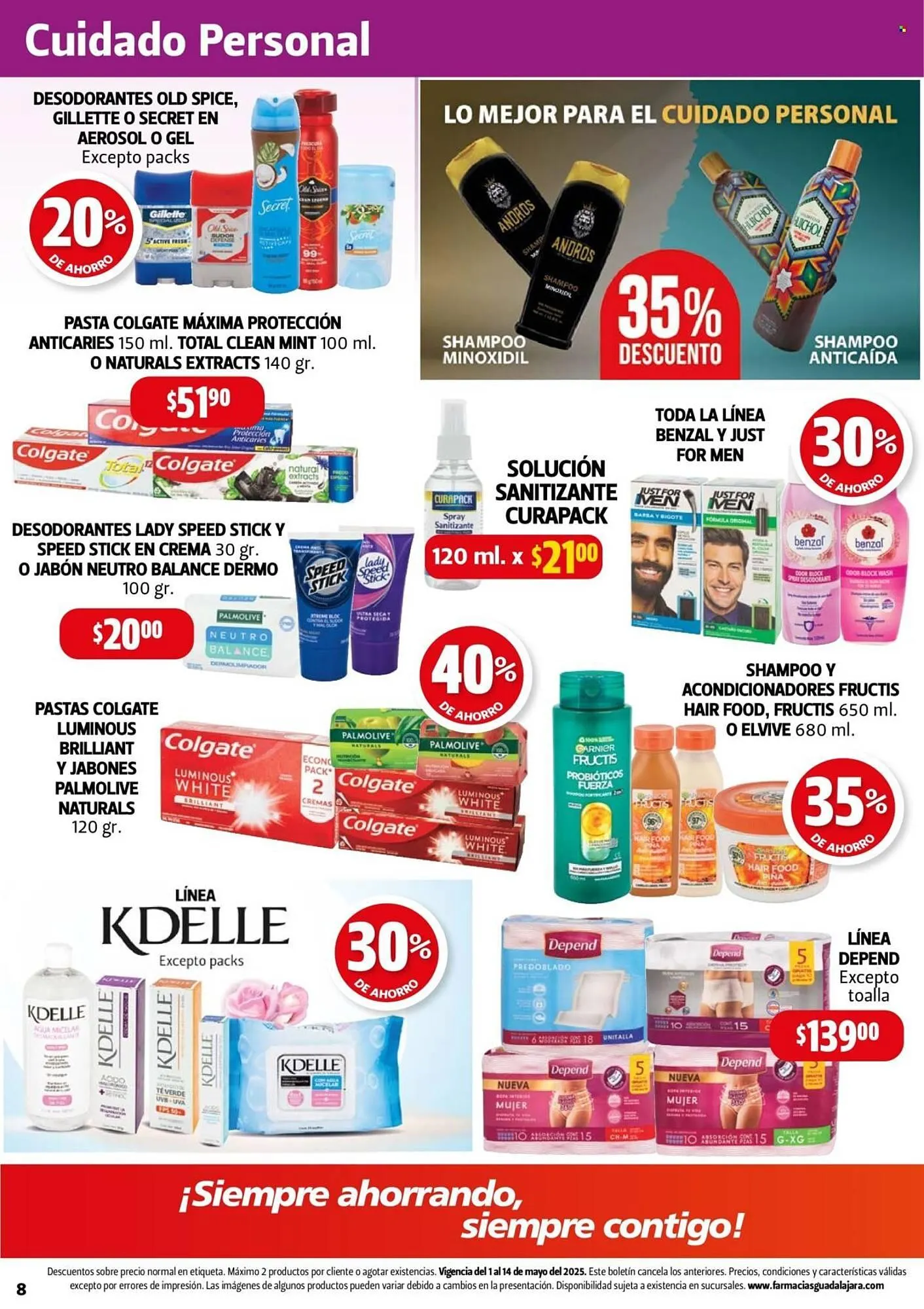 Catálogo de Catálogo Farmacias Guadalajara 1 de mayo al 14 de mayo 2025 - Pagina 8
