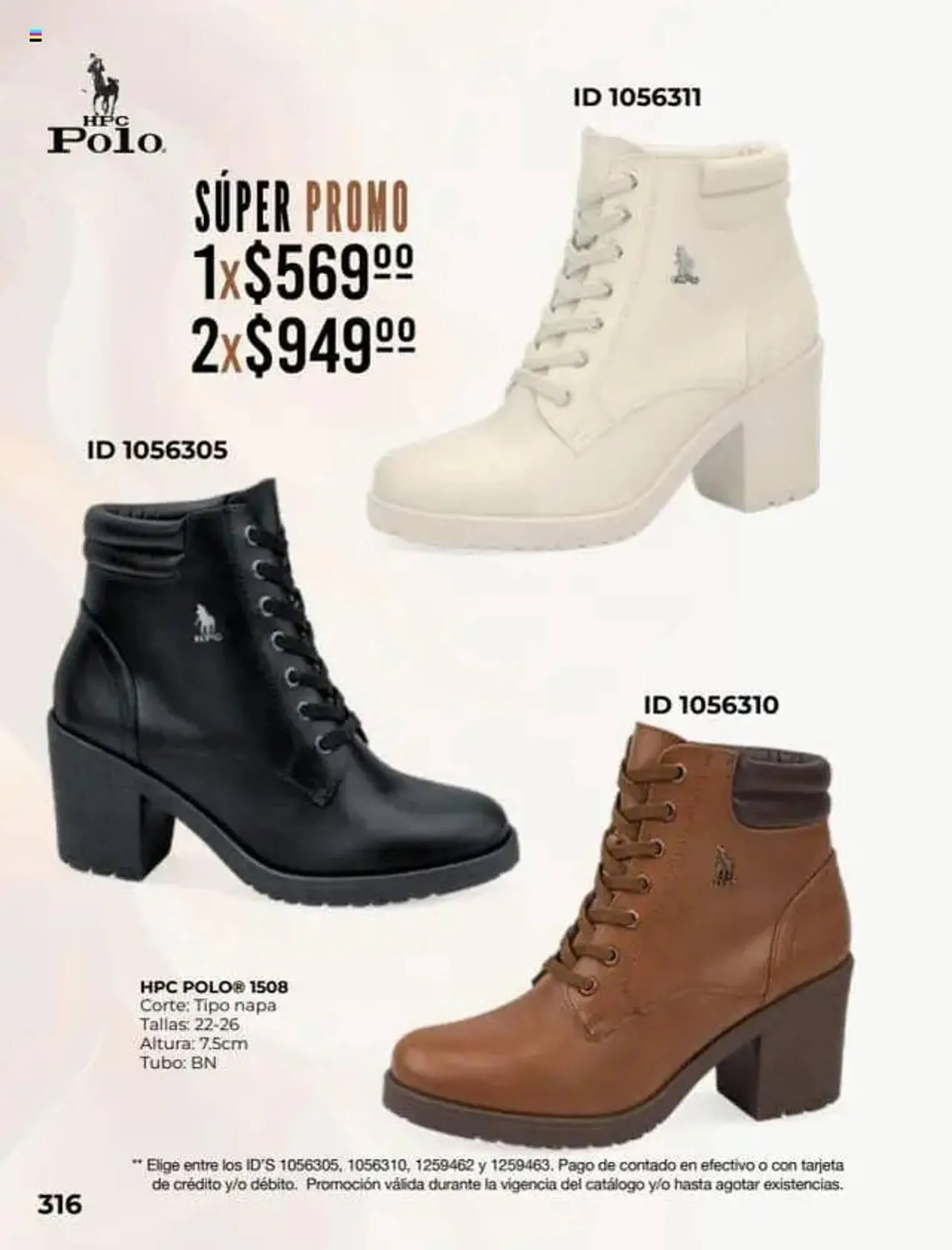 Catálogo de Catálogo Price Shoes 16 de julio al 1 de enero 2027 - Pagina 316