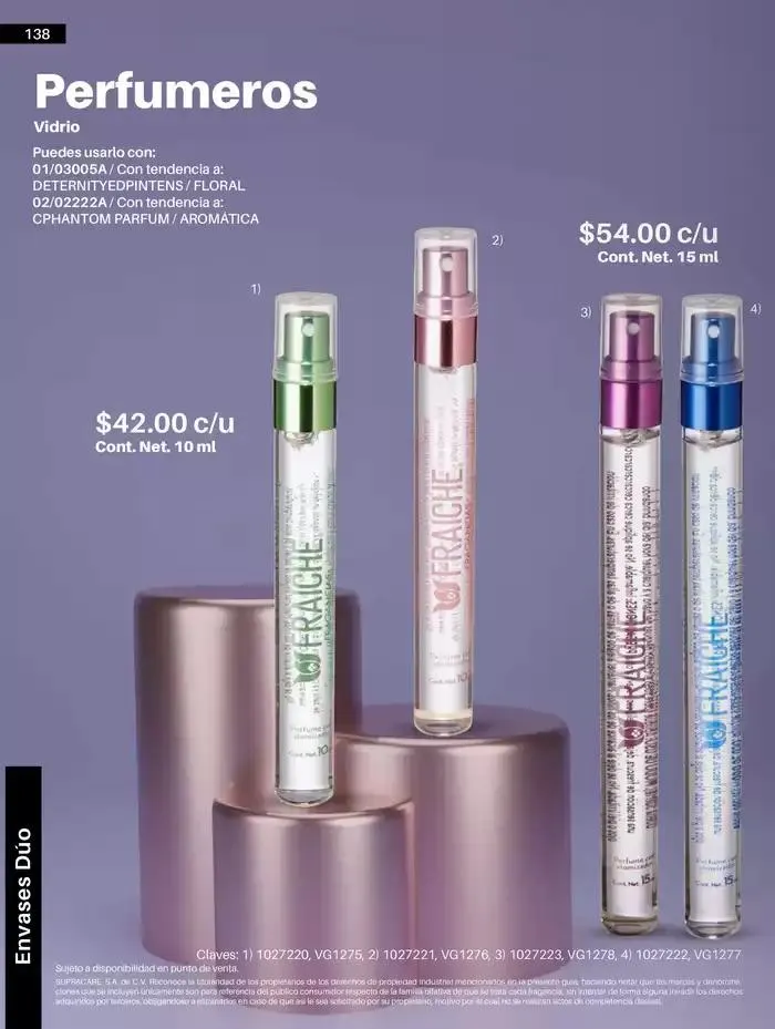 Catálogo de Catálogo 2025 3 de abril al 31 de diciembre 2025 - Pagina 138