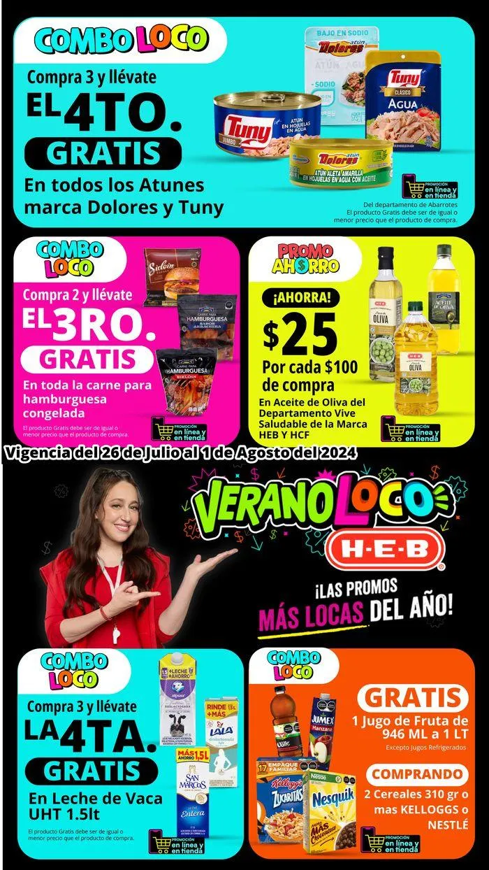 Catálogo de HEB - Combo Loco 29 de julio al 1 de agosto 2024 - Pagina 4