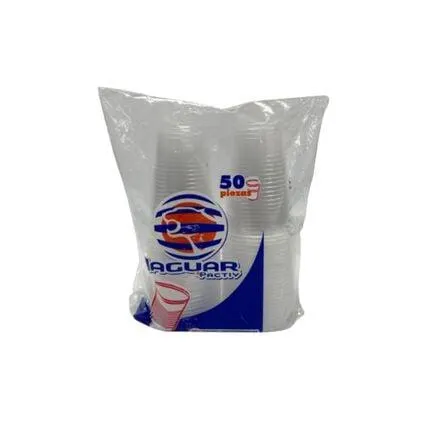 Vaso #8 Familiar Jaguar 50 Piezas