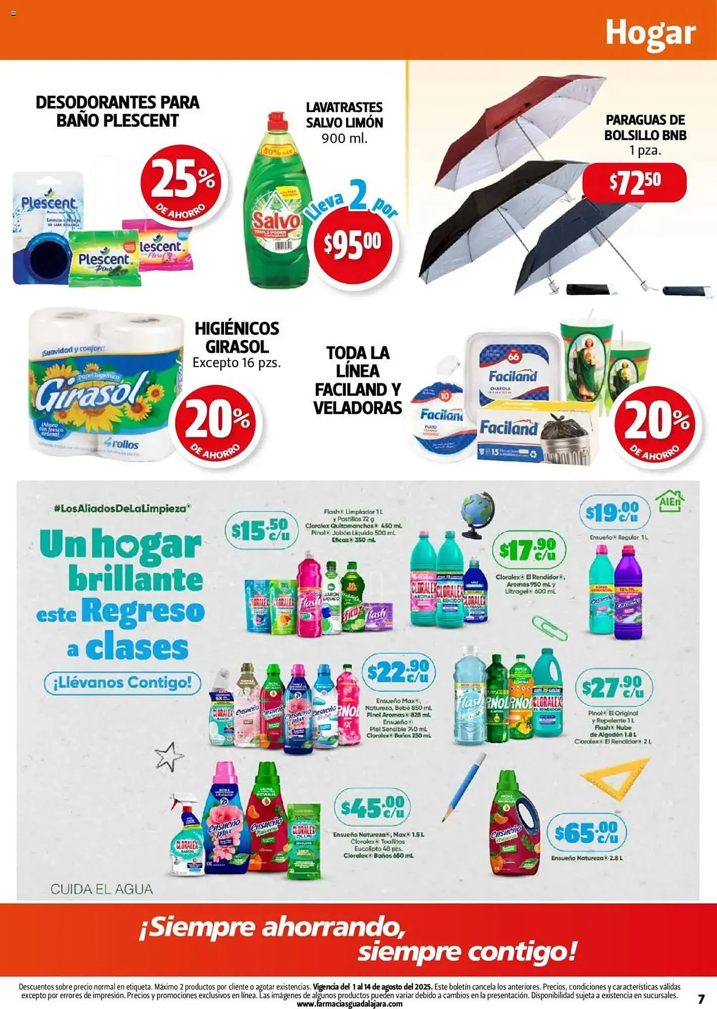 Catálogo de Catálogo Farmacias Guadalajara 1 de agosto al 15 de agosto 2025 - Pagina 7