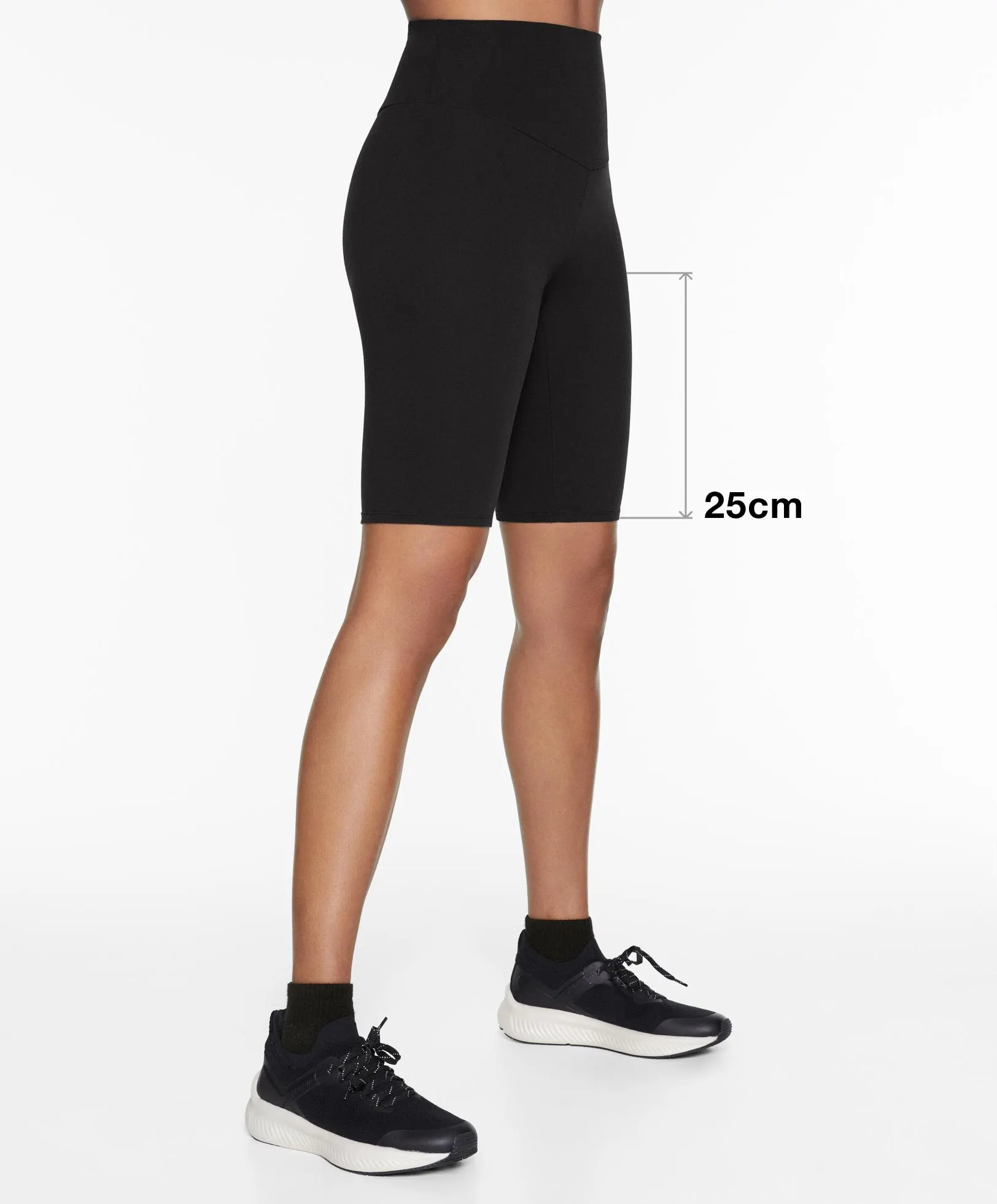 Leggings ciclistas high rise comfortlux 25 cm