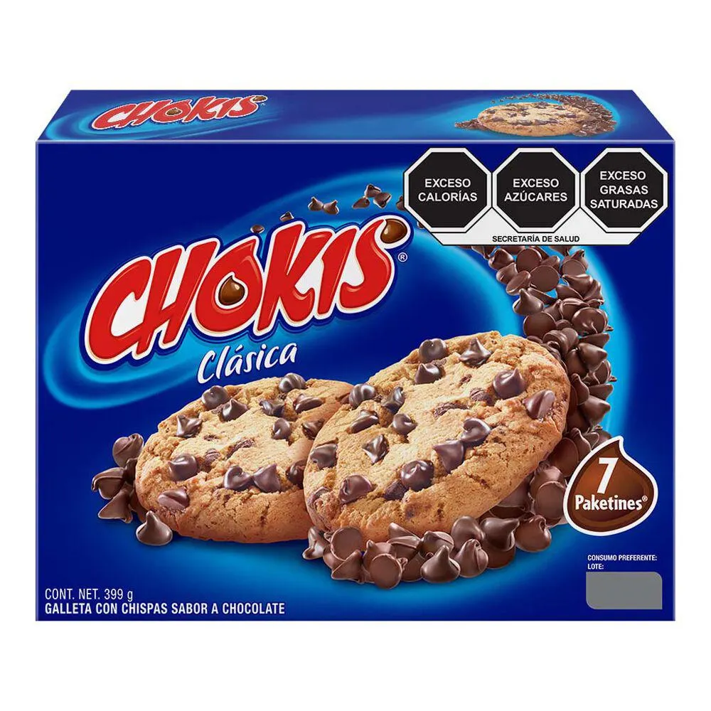 Chokis Gamesa Clásica 399 Gr Con 7 Piezas