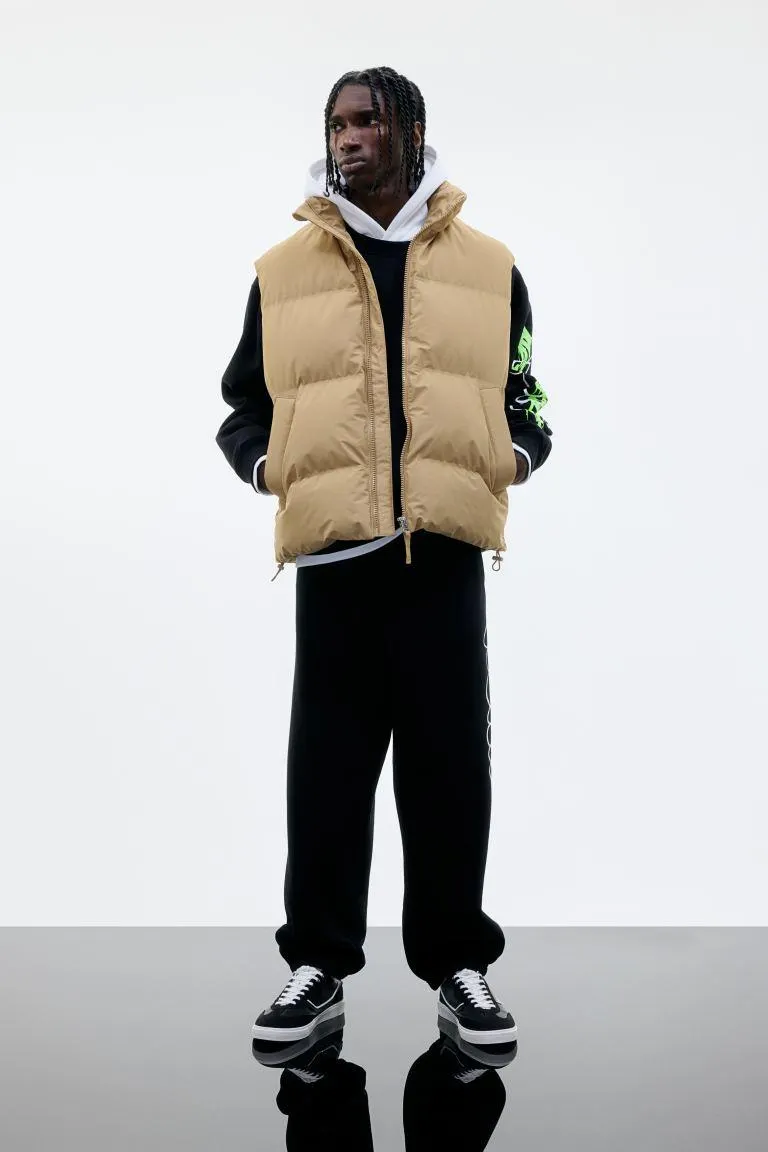 Chaleco puffer repelente al agua