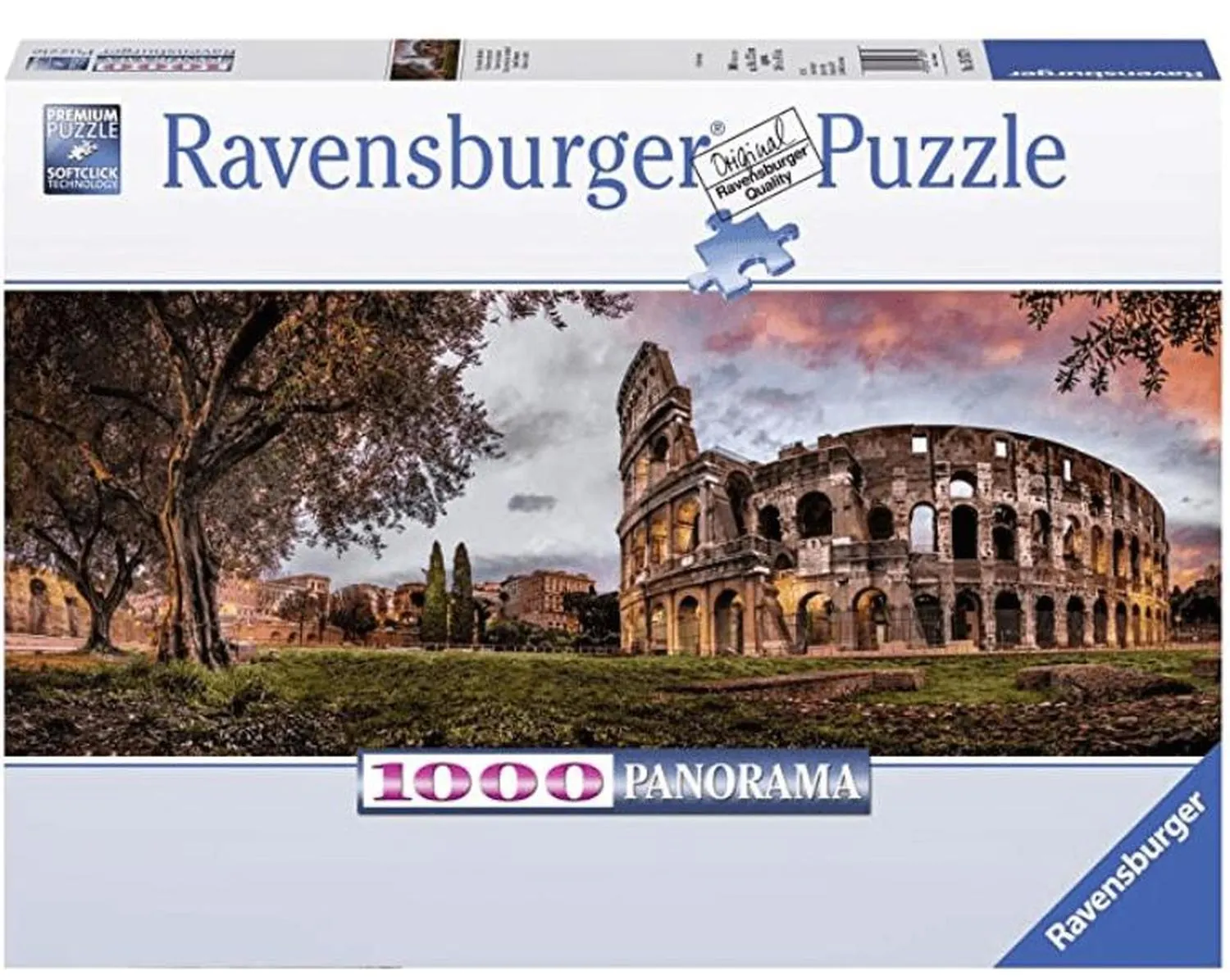 Rompecabezas Coliseo Al Atardecer 1000 Piezas Ravensburger