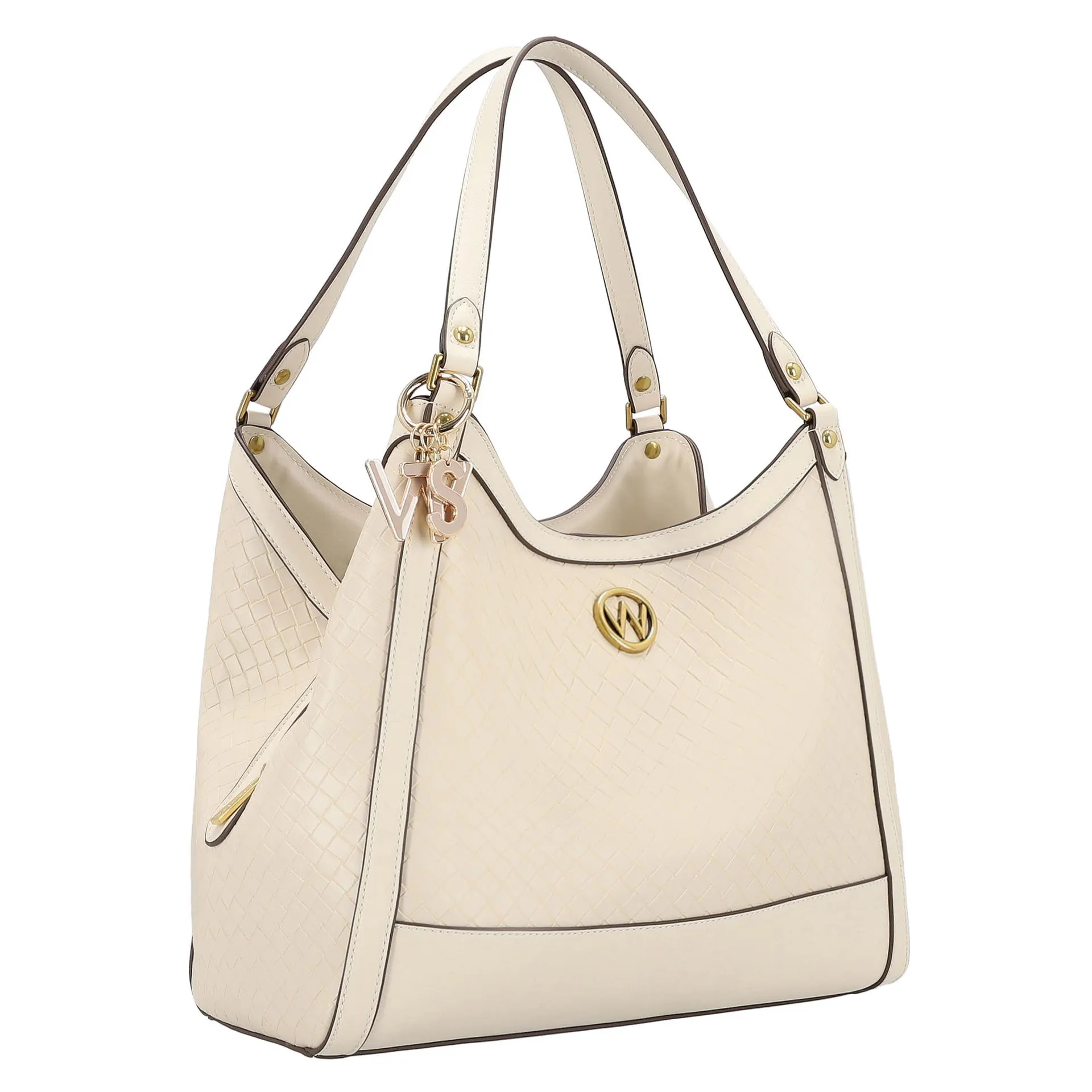 Bolsa Hobo Coline Clervie Sintetico Marfil Westies