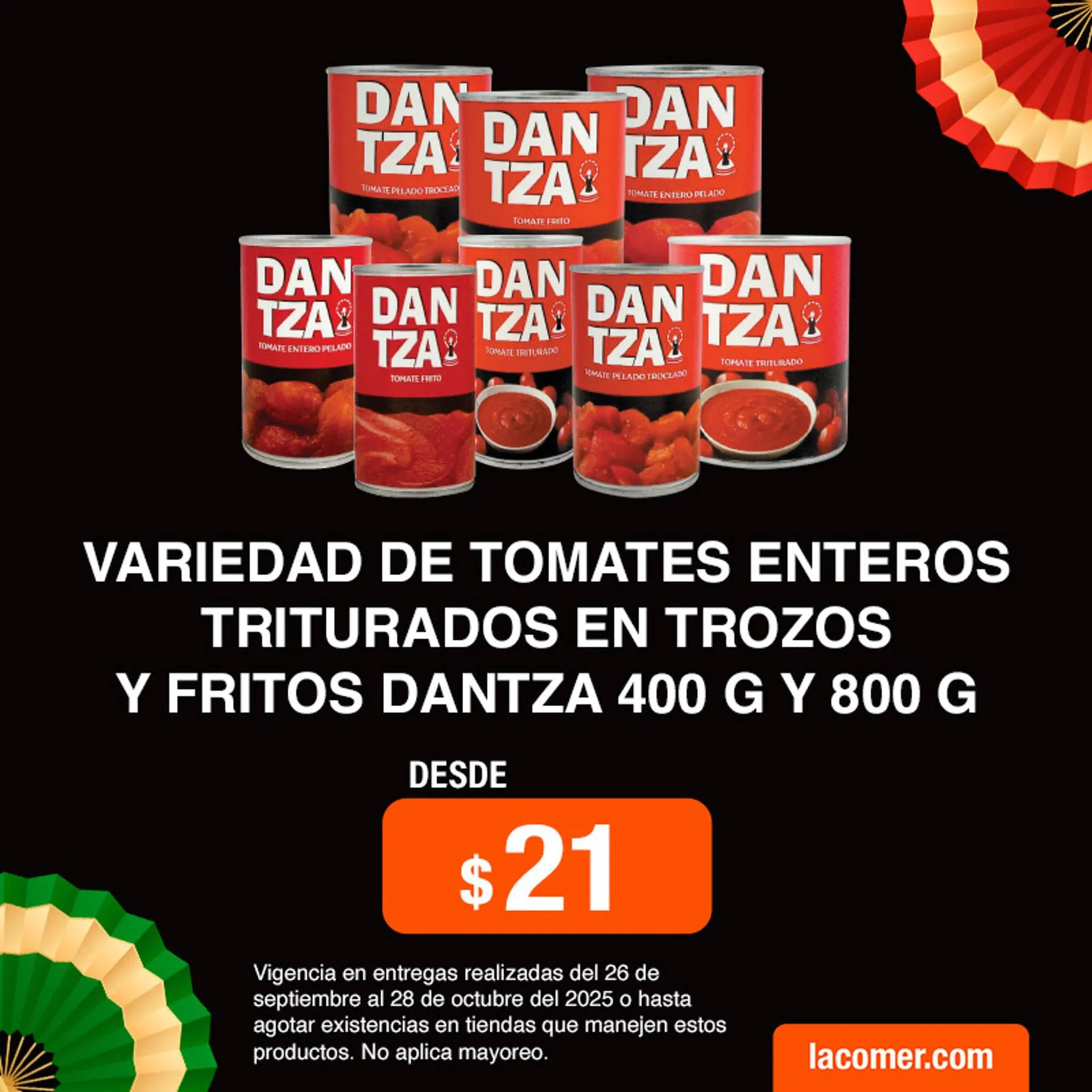 Catálogo de Folleto La Comer 20 de octubre al 28 de octubre 2025 - Pagina 1