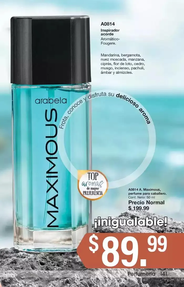 Catálogo de Arabela Campaña 11 2 de mayo al 15 de mayo 2025 - Pagina 141