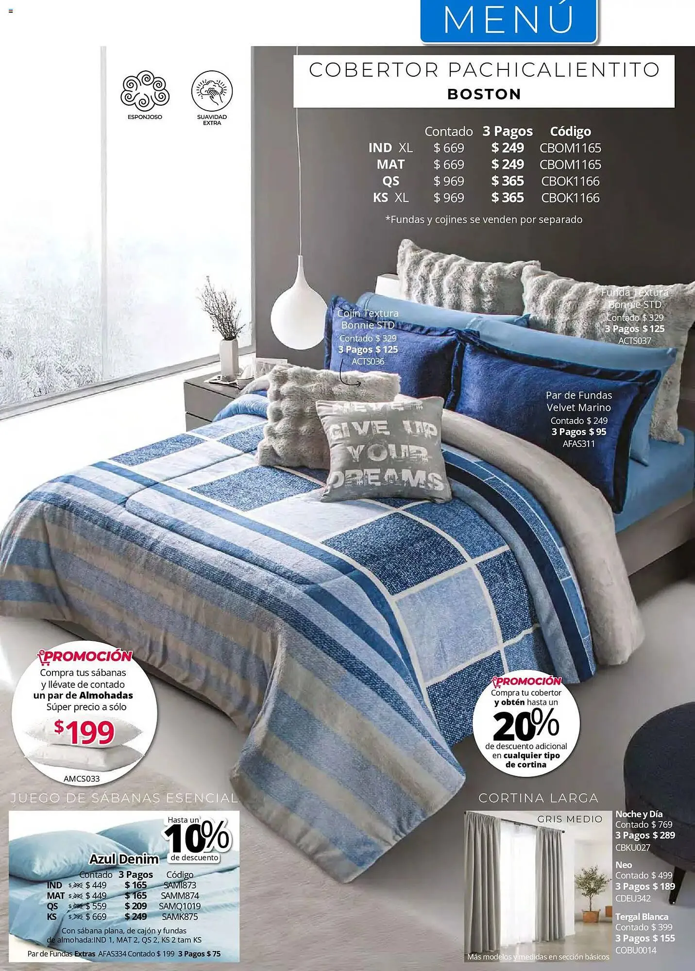 Catálogo de Catálogo Colchas Concord 1 de mayo al 1 de agosto 2026 - Pagina 275