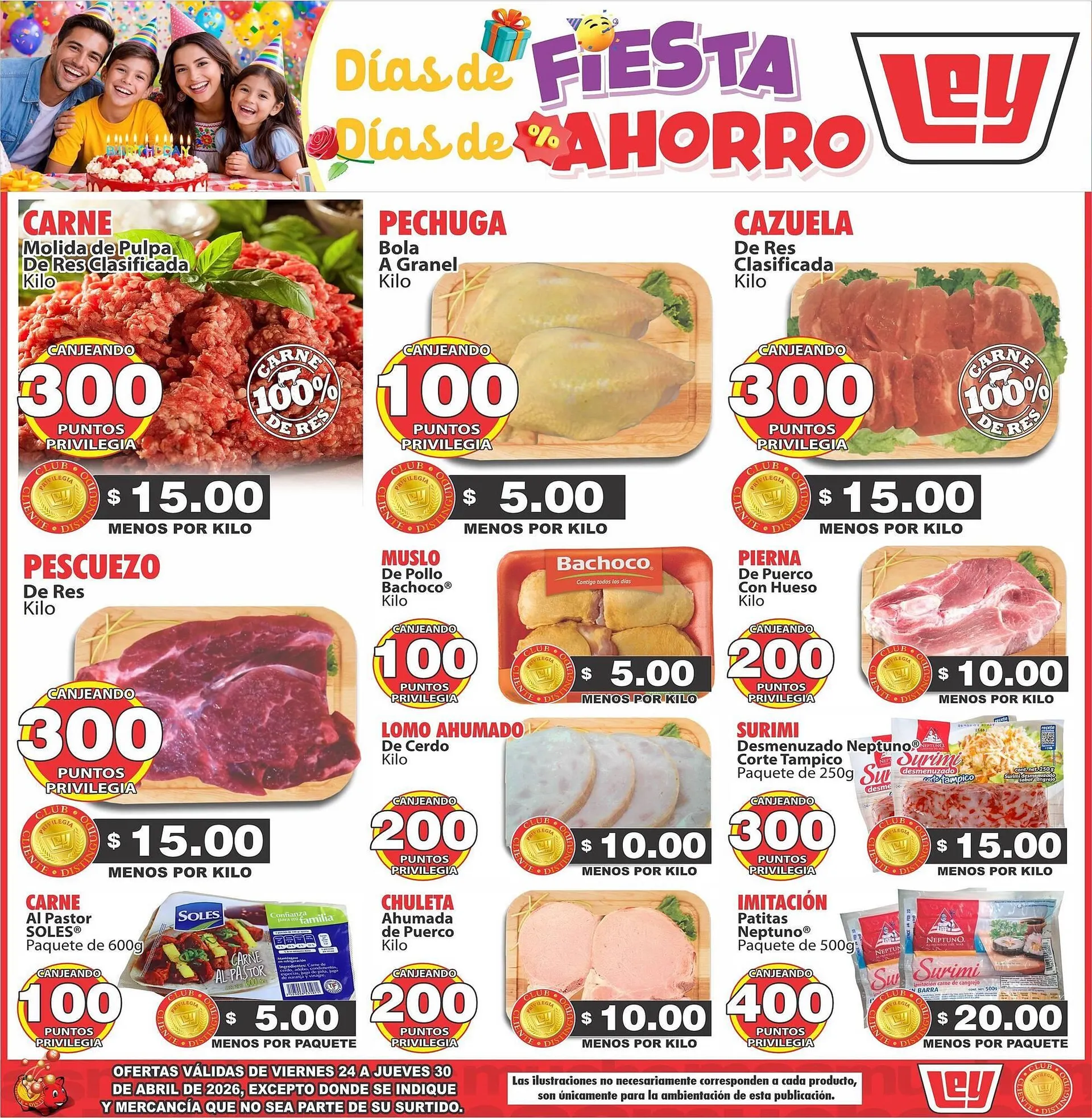 Catálogo de Folleto Casa Ley 24 de abril al 30 de abril 2026 - Pagina 4