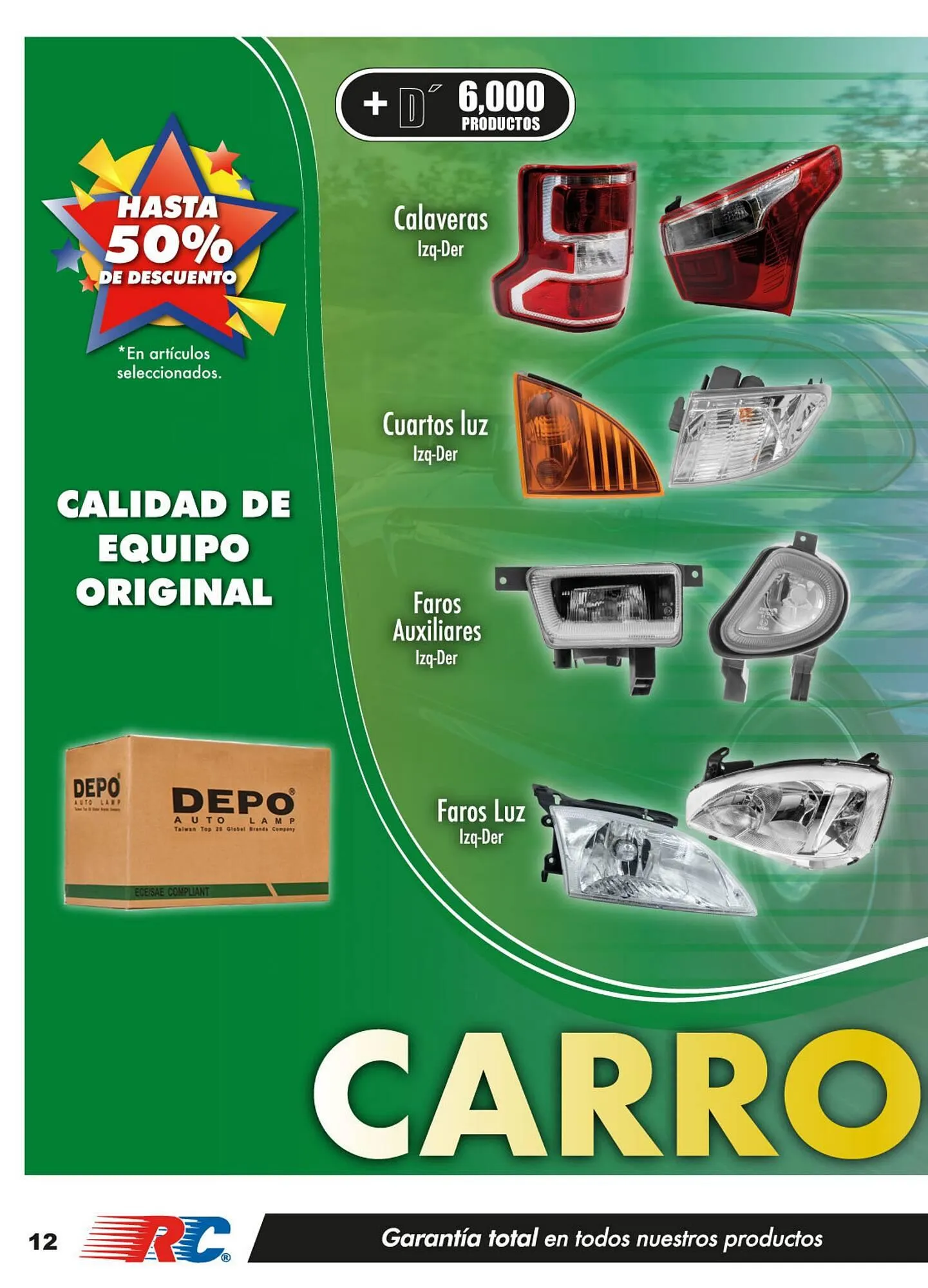 Catálogo de Catálogo Refaccionaria California 3 de marzo al 31 de marzo 2026 - Pagina 12