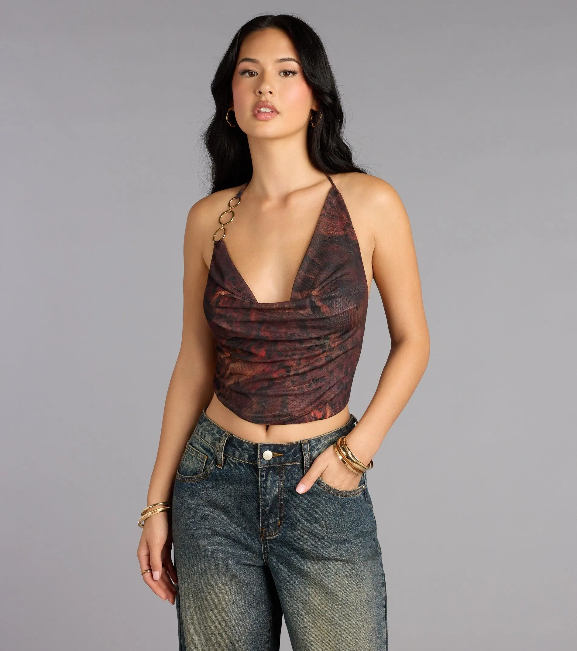 Hot Streak Leopard Crop Top