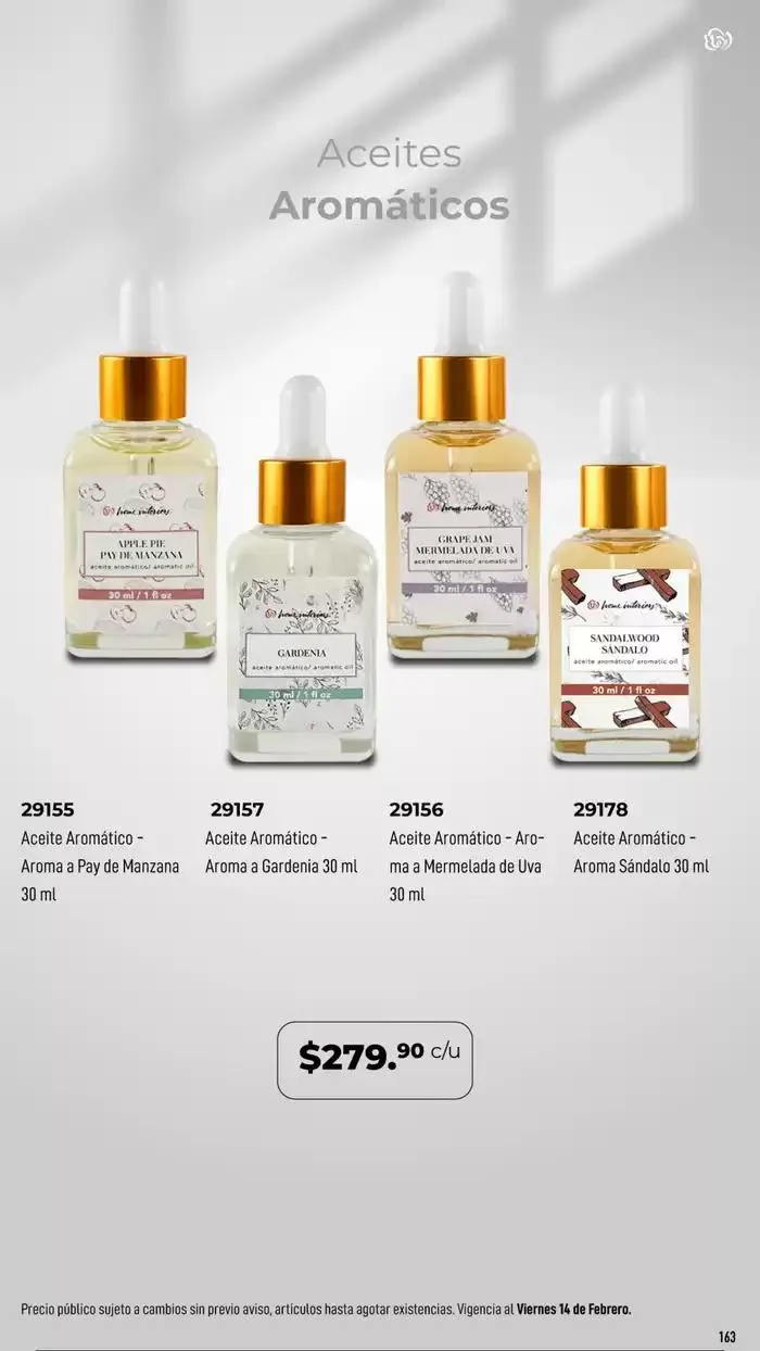 Catálogo de Inter Home - Los Aromas del Amor 9 de enero al 14 de febrero 2025 - Pagina 163