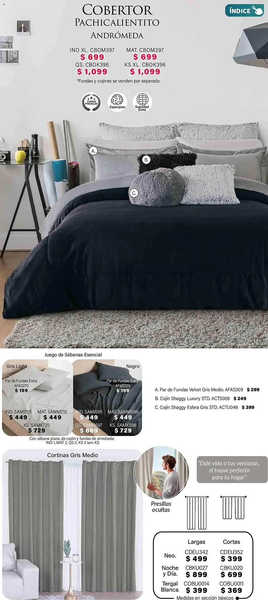 Catálogo de Catálogo Colchas Concord 1 de noviembre al 1 de febrero 2026 - Pagina 275