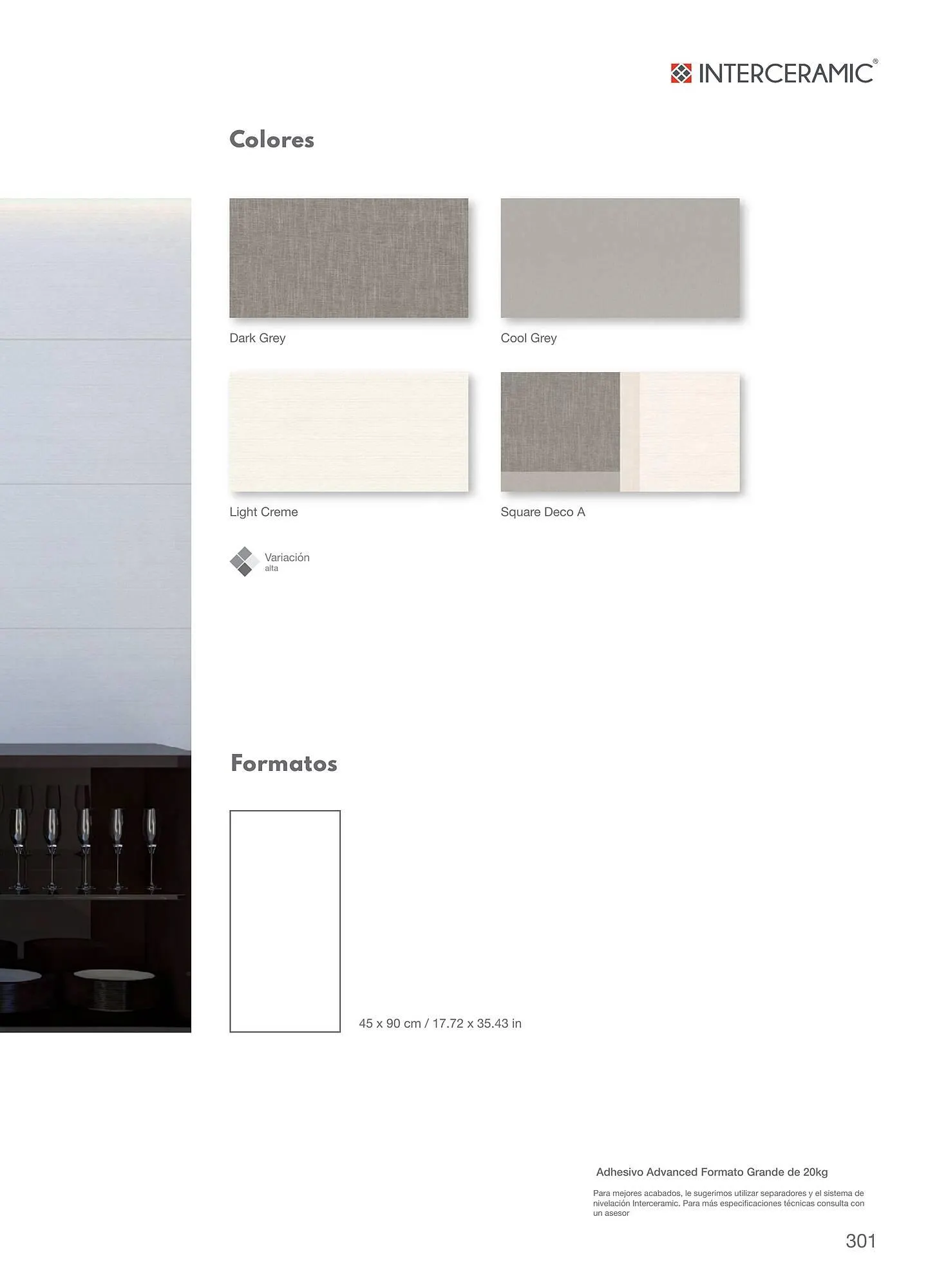 Catálogo de Catálogo Interceramic 12 de marzo al 31 de diciembre 2024 - Pagina 301