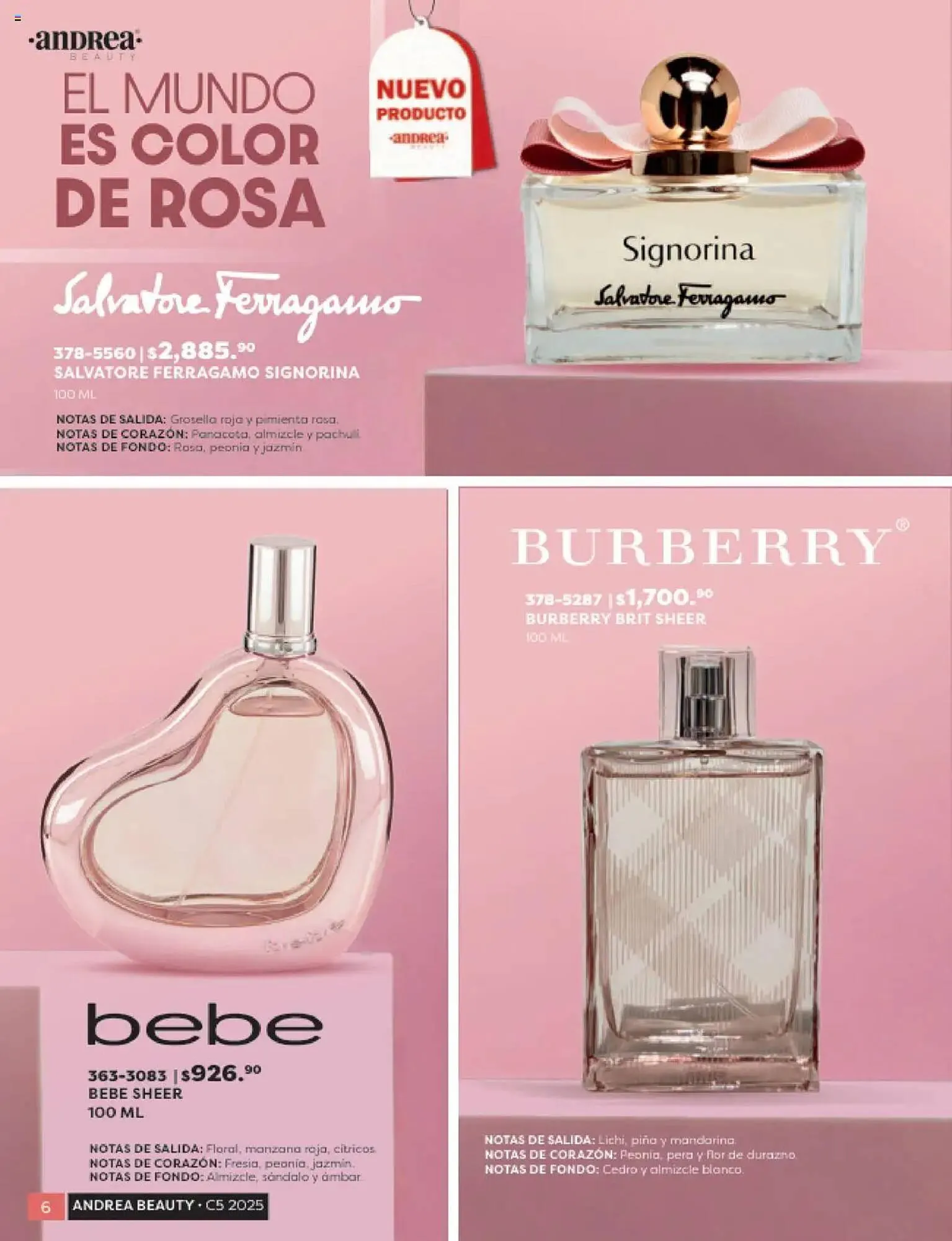 Catálogo de Catálogo Andrea 3 de octubre al 19 de octubre 2025 - Pagina 6