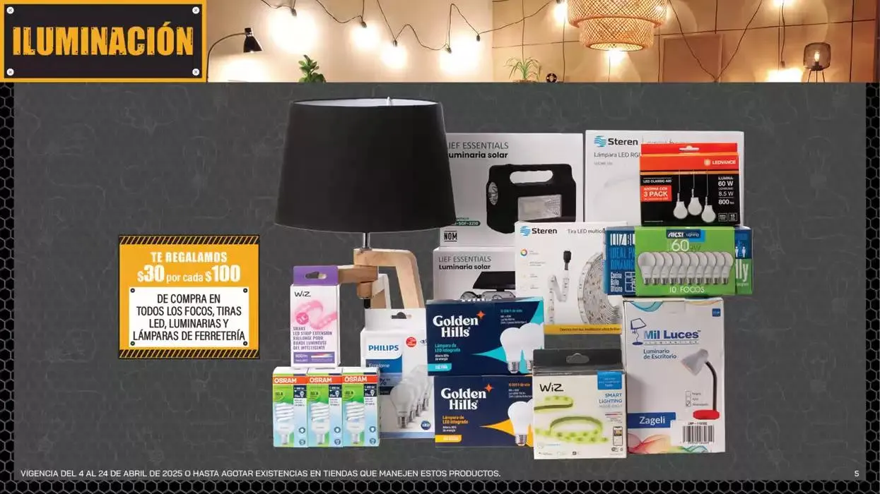 Catálogo de HAZLO TU MISMO, LA COMER 4 de abril al 24 de abril 2025 - Pagina 5