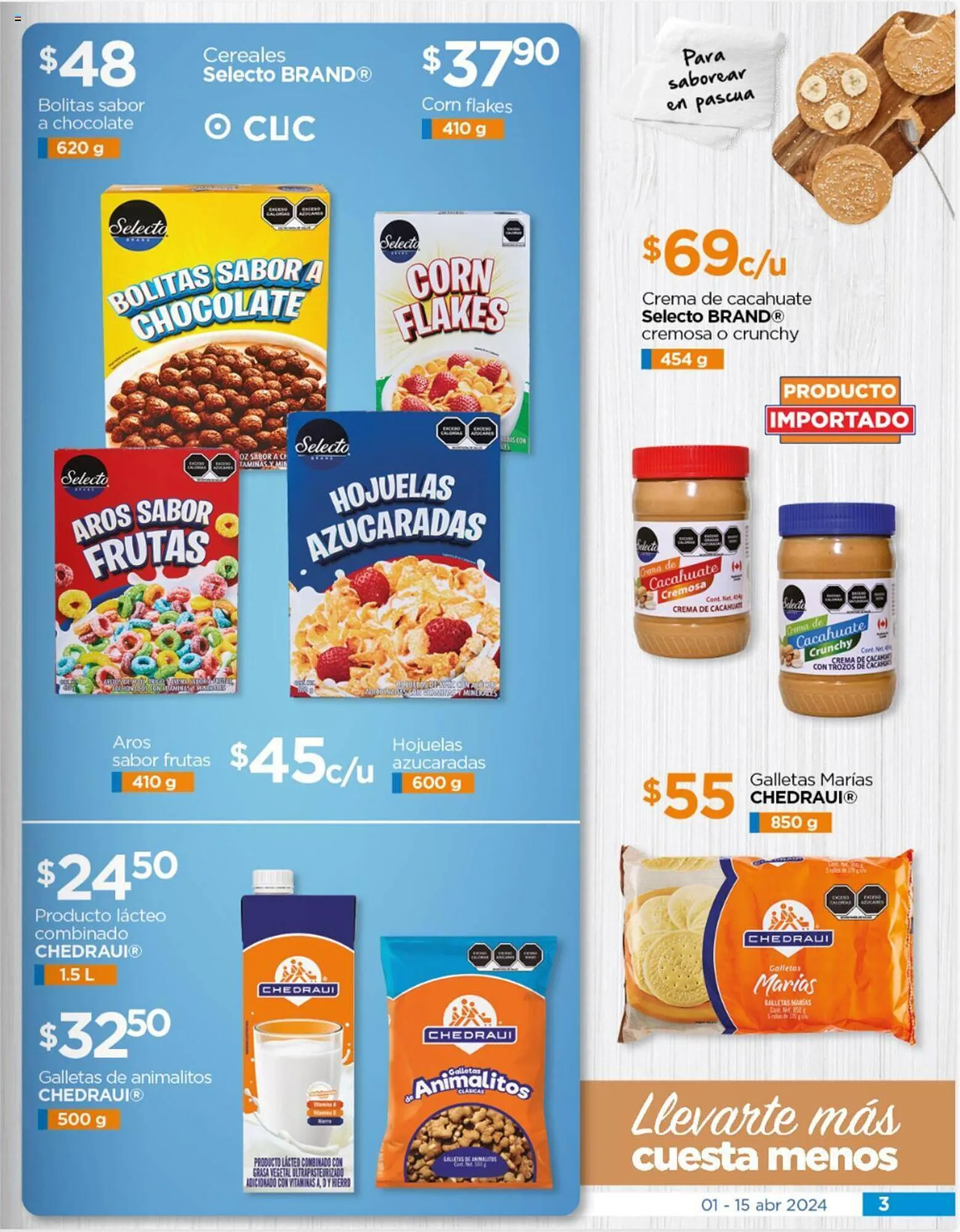 Catálogo de Catálogo Chedraui 1 de abril al 15 de abril 2024 - Pagina 3