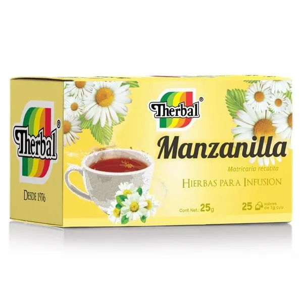 Té therbal manzanilla 20 sobres